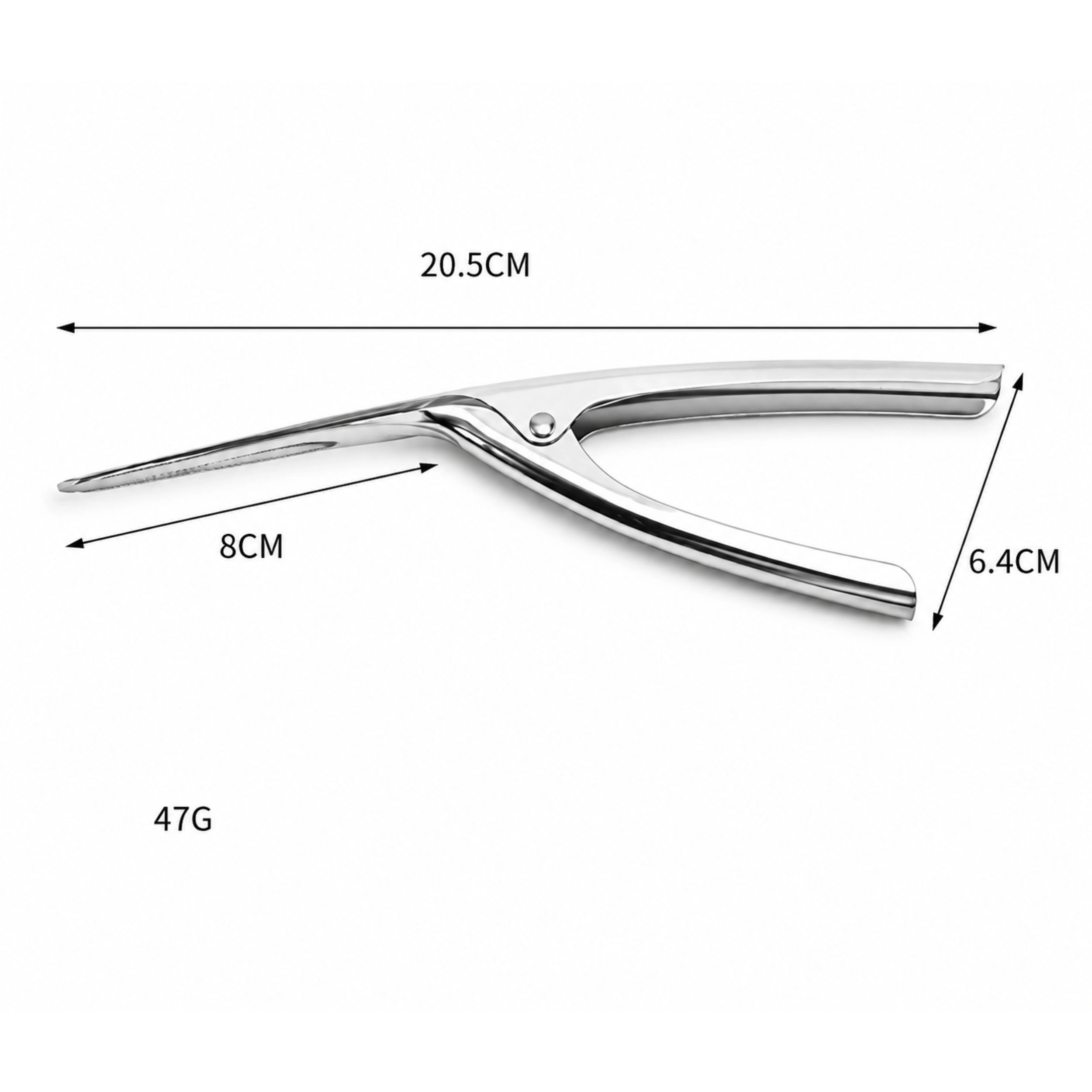 Home Collection Stainless Steel Shrimp Deveiner Tool Prawn Peeler & Seafood Cleaner