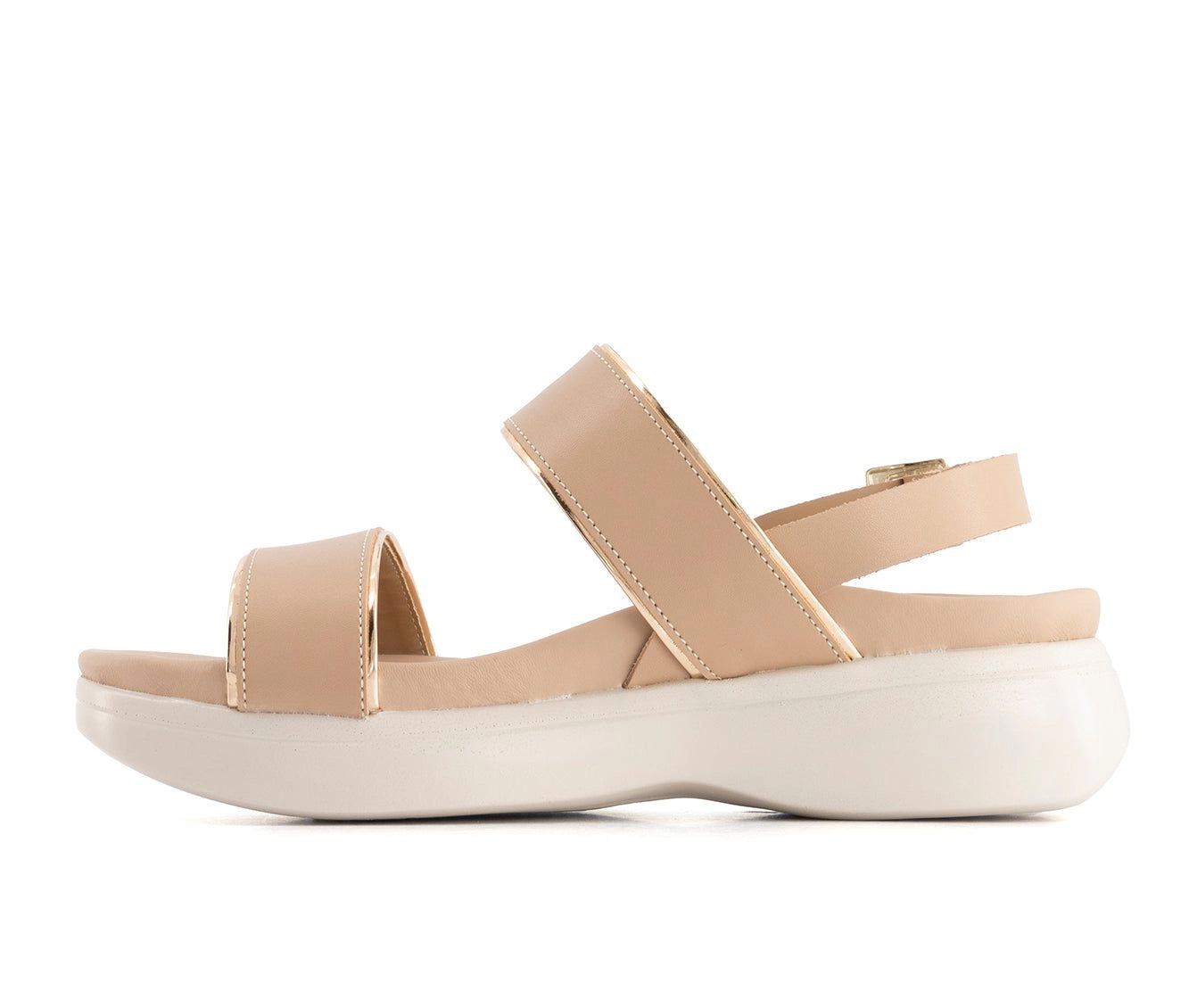 Andrea Womens Slingback Buckle Sandals