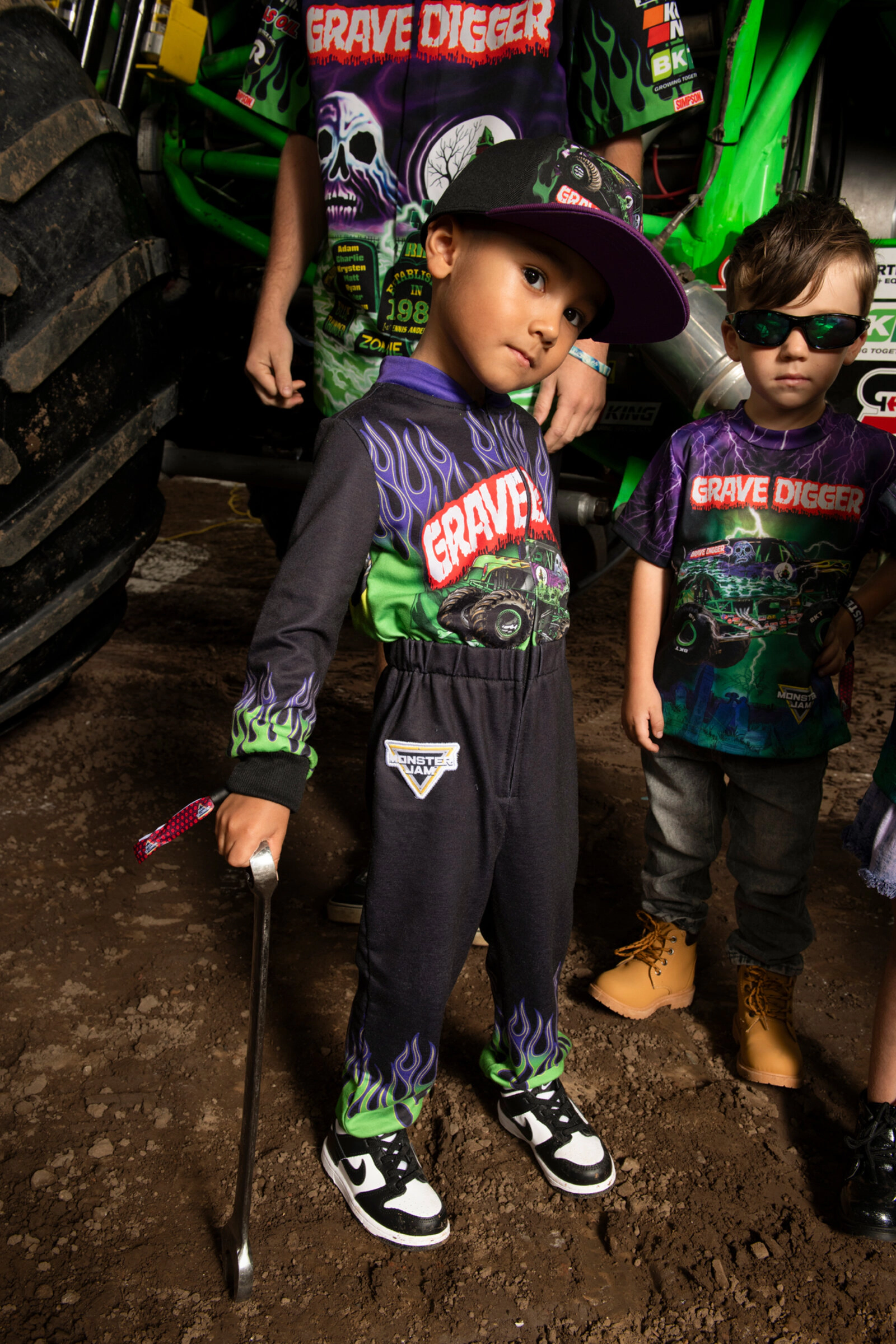 Monster Jam Zip-Up Coverall