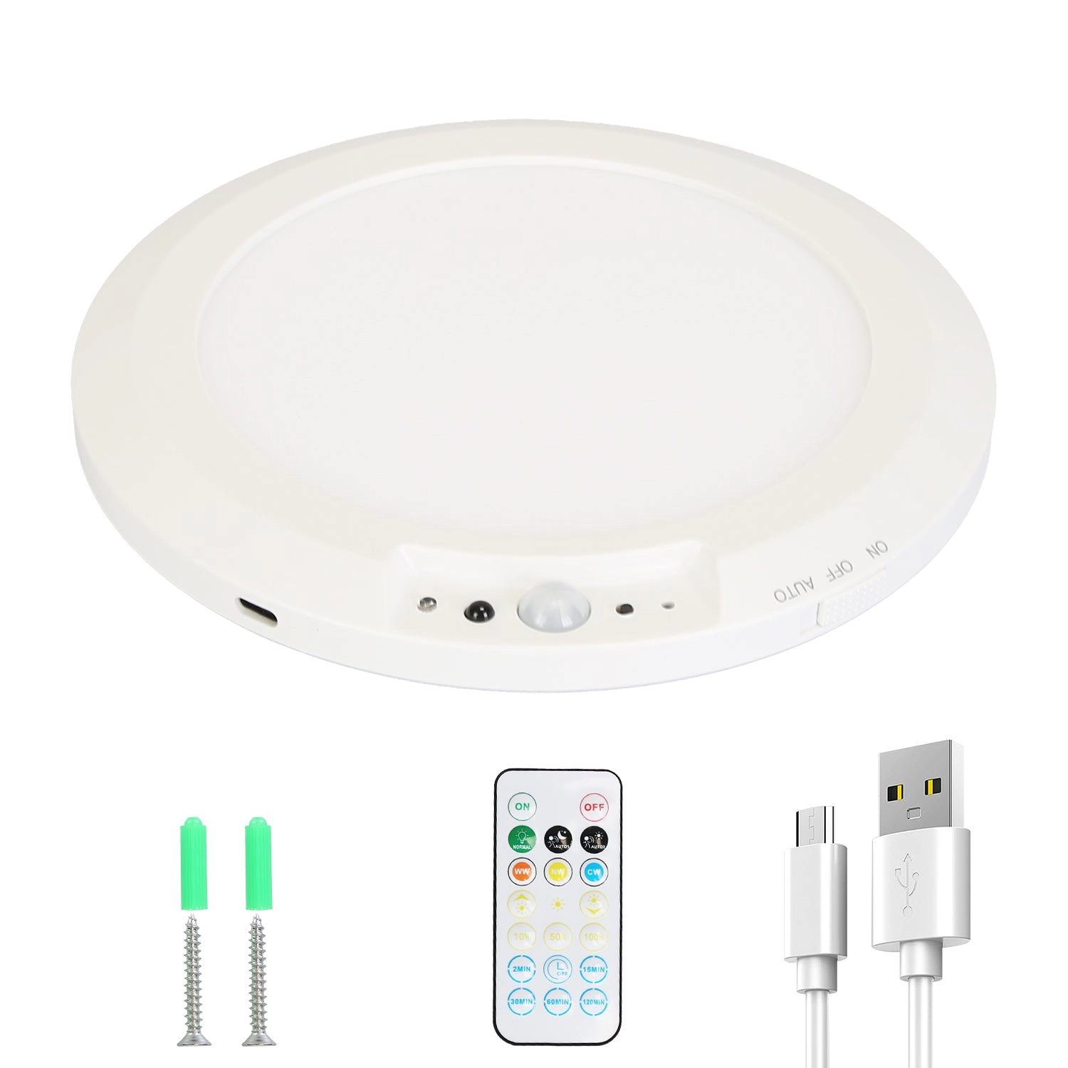 GBruno Rechargeable Motion Sensor Ceiling Light