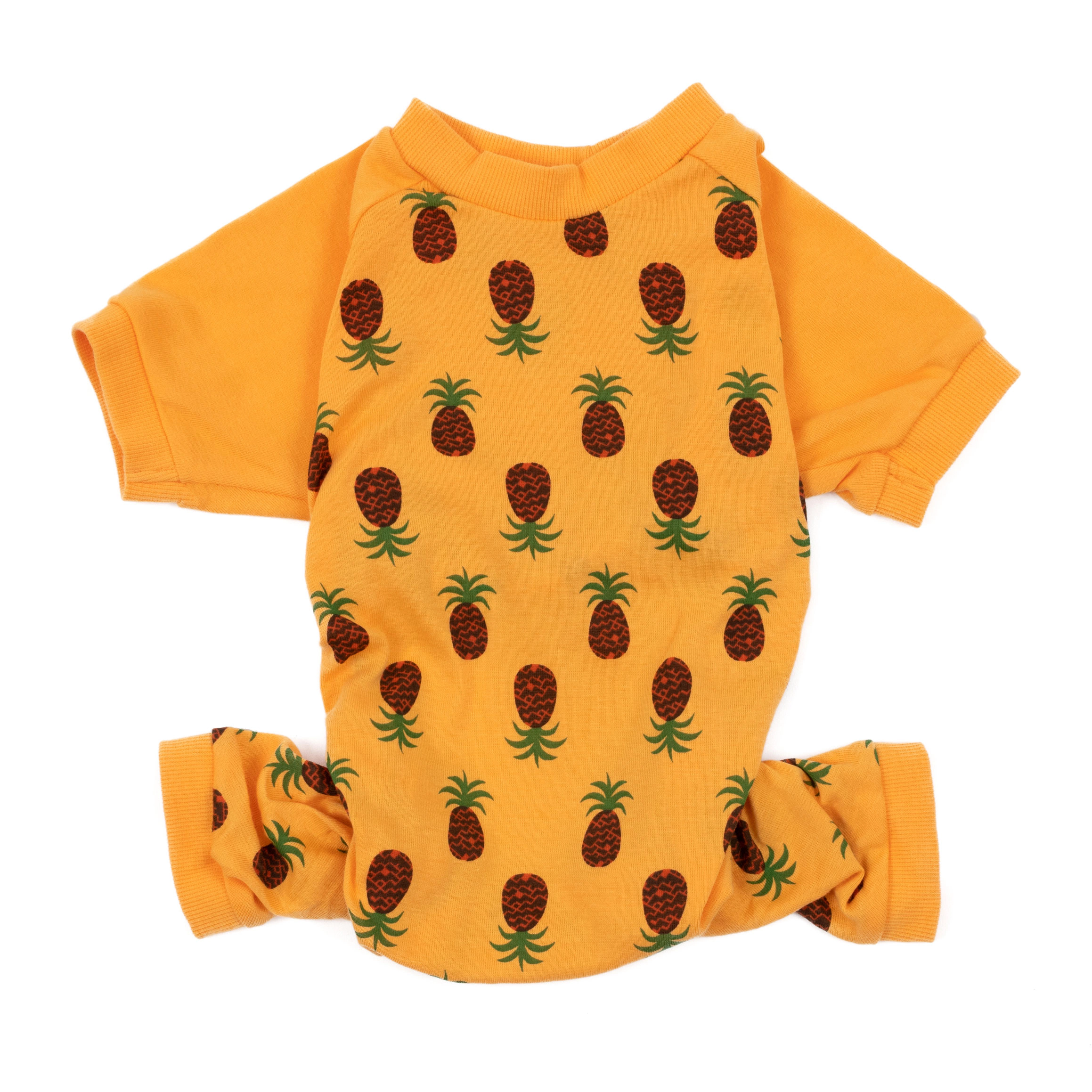 Leveret Dog Cotton Food Print Pajamas