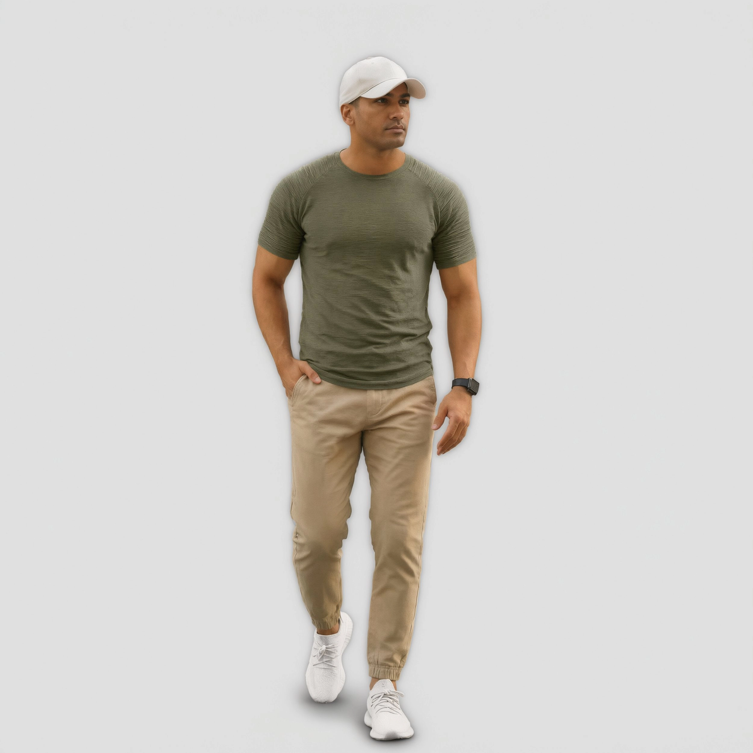 COOFANDY Men's Slim Fit Raglan Sleeve Crew Neck T-Shirt