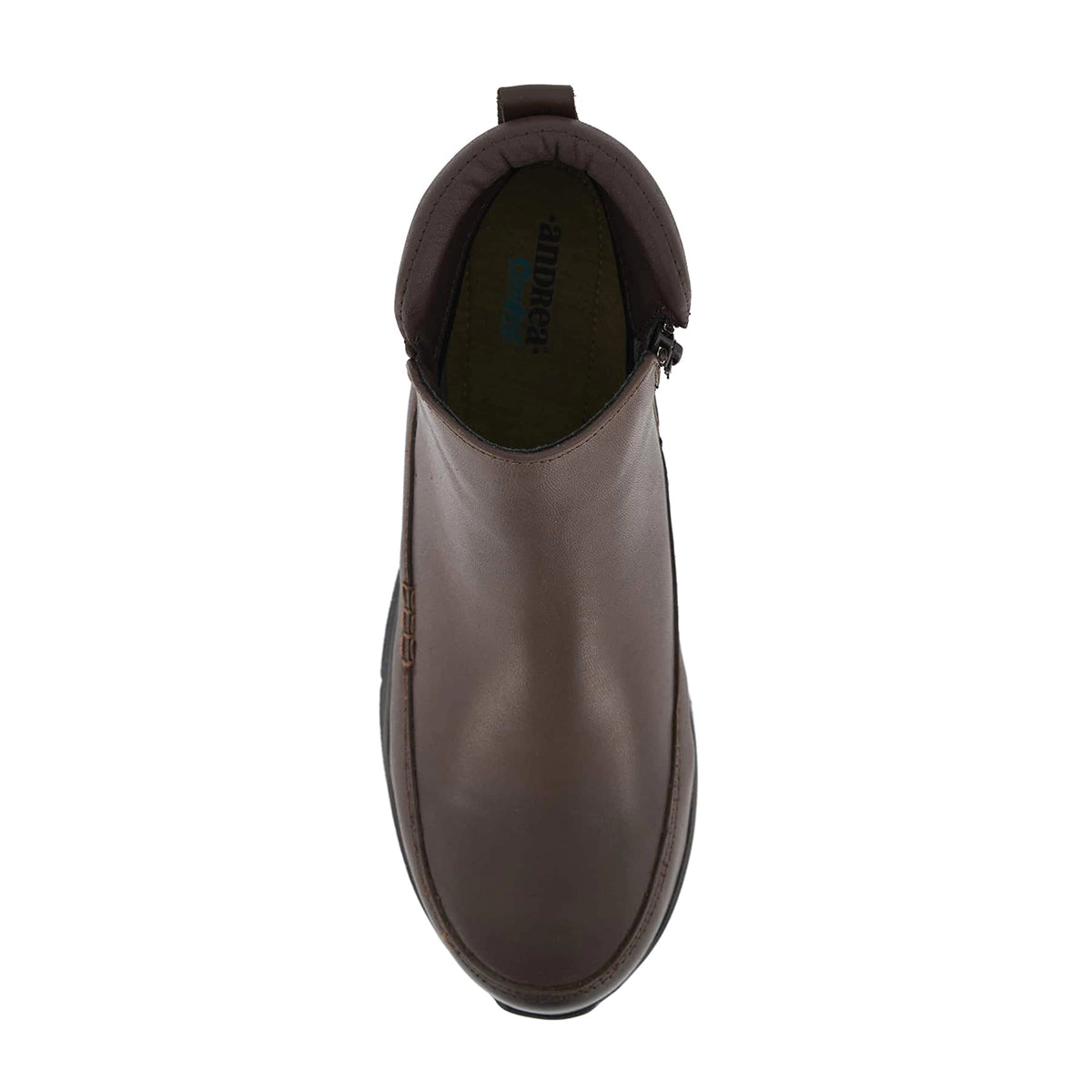 Andrea Womens Ultra Comfort Leather Booties