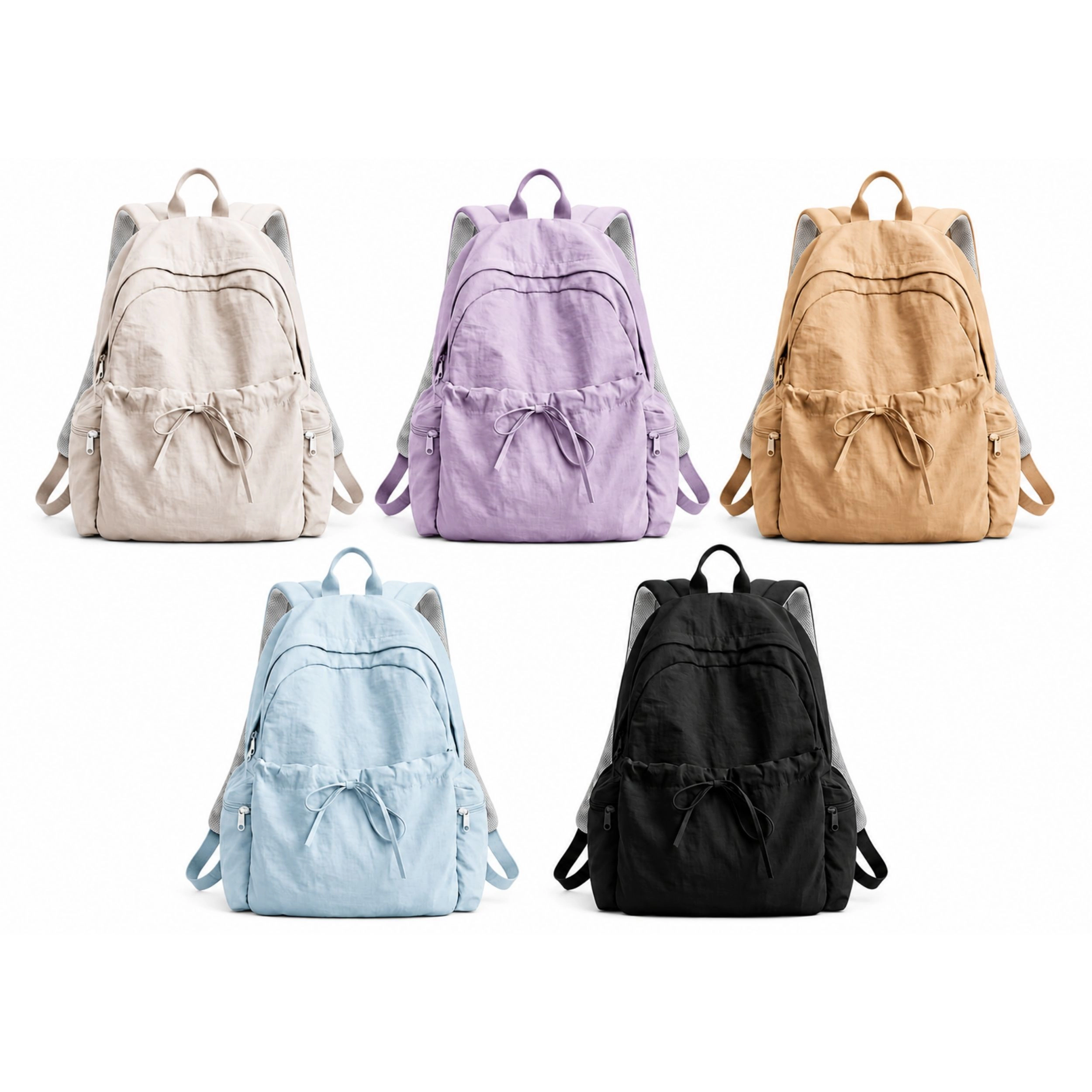 Home Collection Women’s Water Resistant Nylon 14 Inch Laptop Backpack