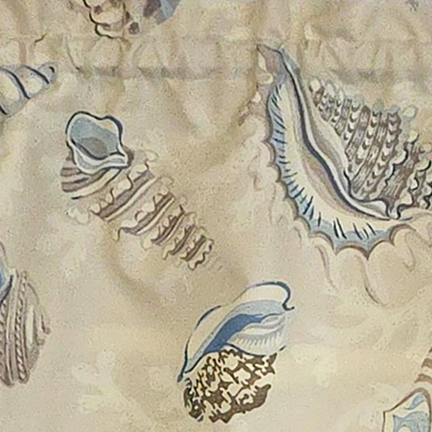 RLF Home 100% Cotton High Quality Beachbound Tailored Window Valance with 1.5" Rod Pocket 50" W X 12" L