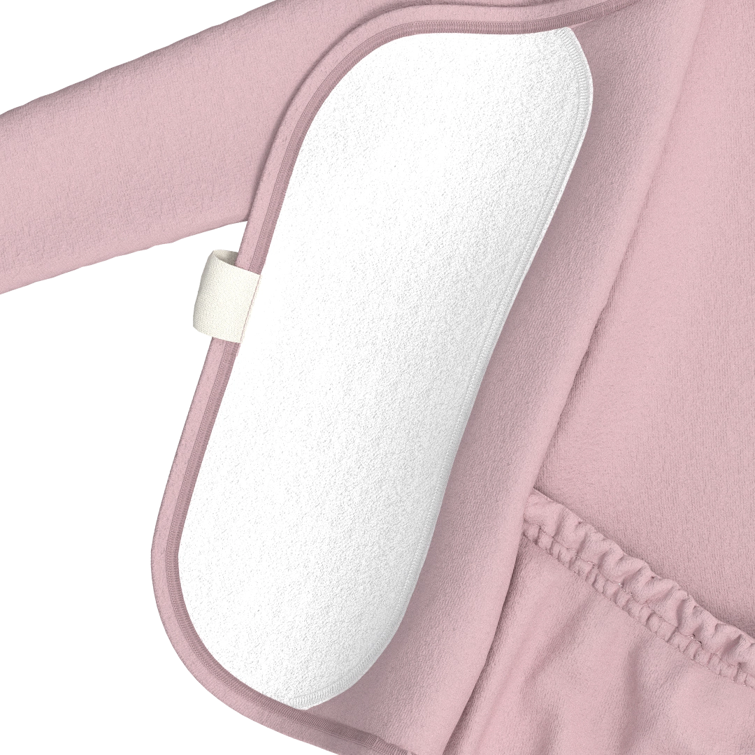 Bonsie Footie - Peony skin-to-skin footed romper