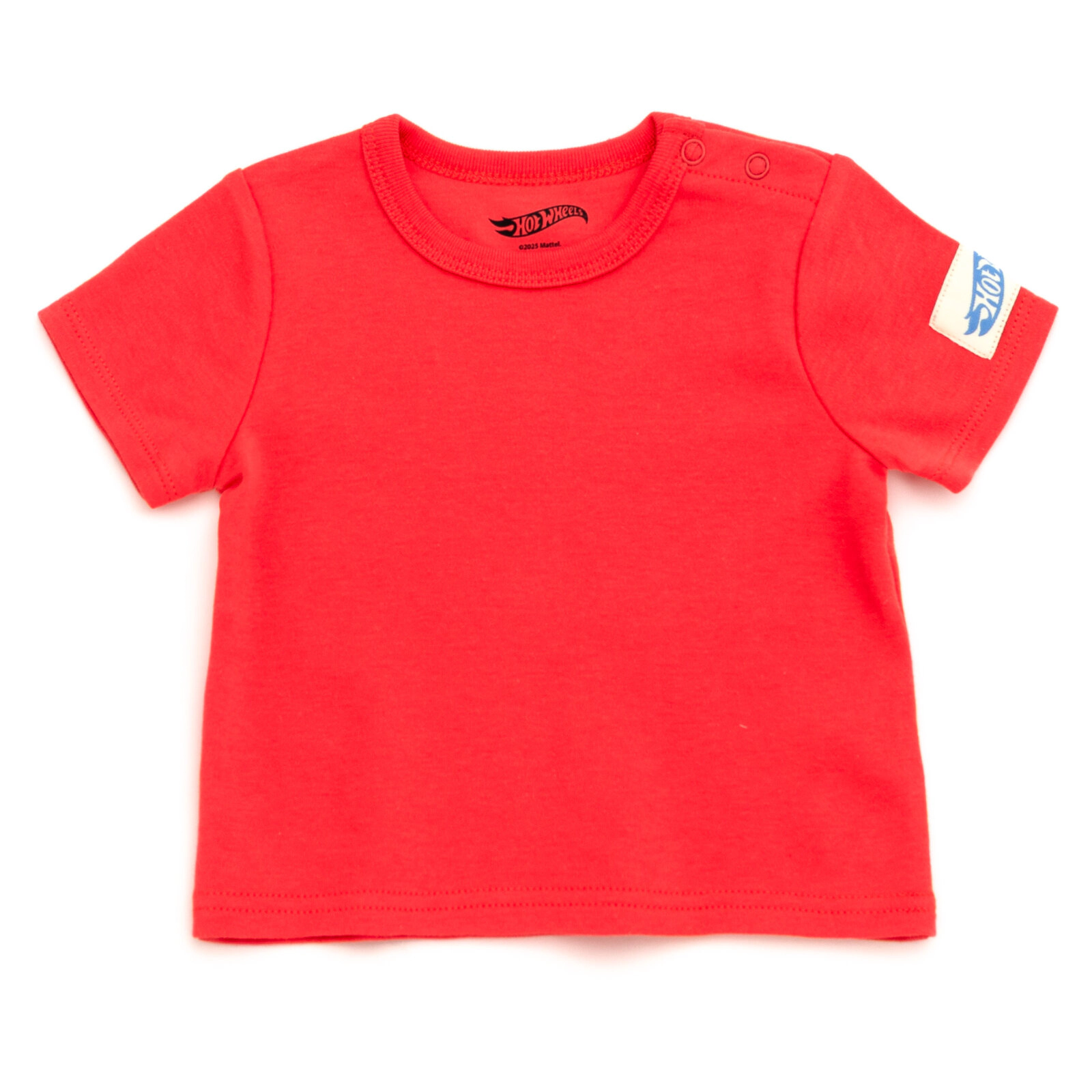 Hot Wheels Baby Boys' 2-Piece Shortall and Tee Set