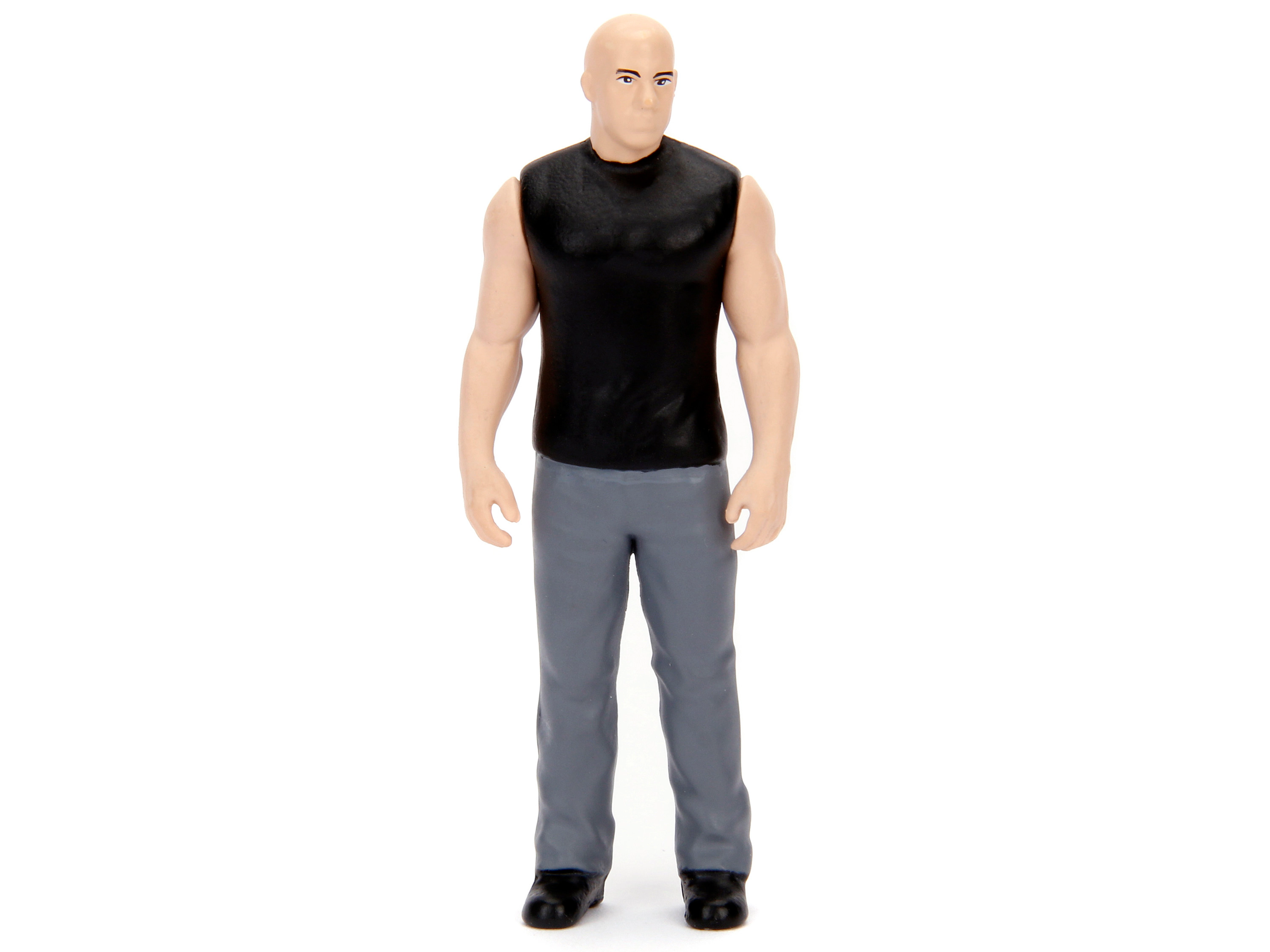 Jada Model Kit Dodge Charger R/T Black and Dom Diecast Figure "Fast & Furious" Movie "Build N' Collect" Series