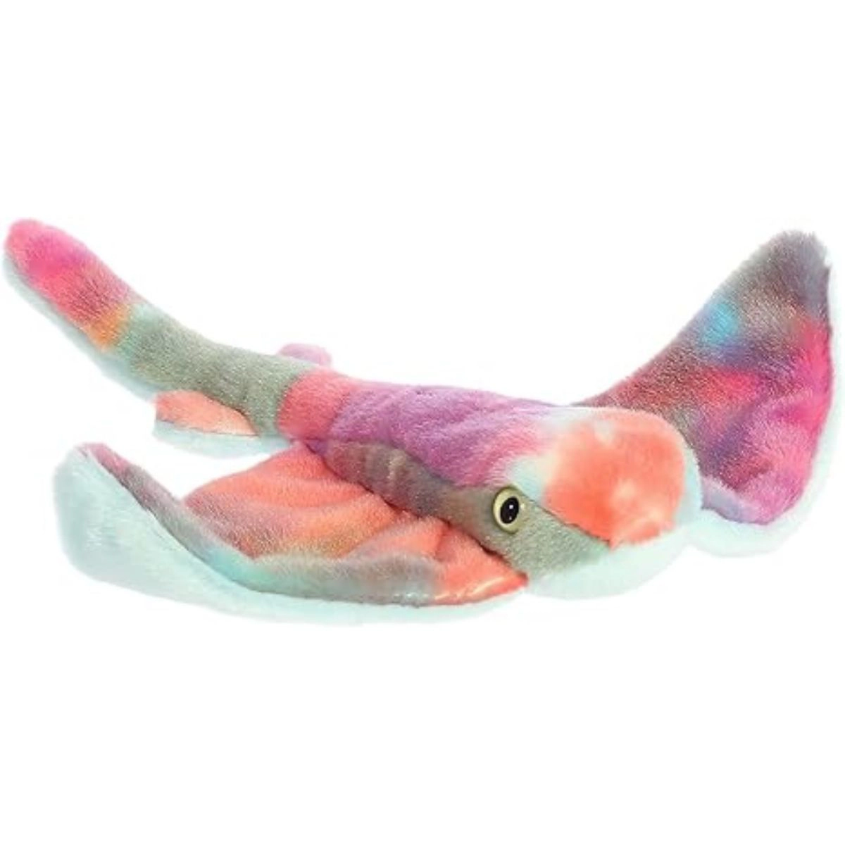 Aurora Mini Flopsie Rainbow Stingray 8-Inch Stuffed Animal Plush