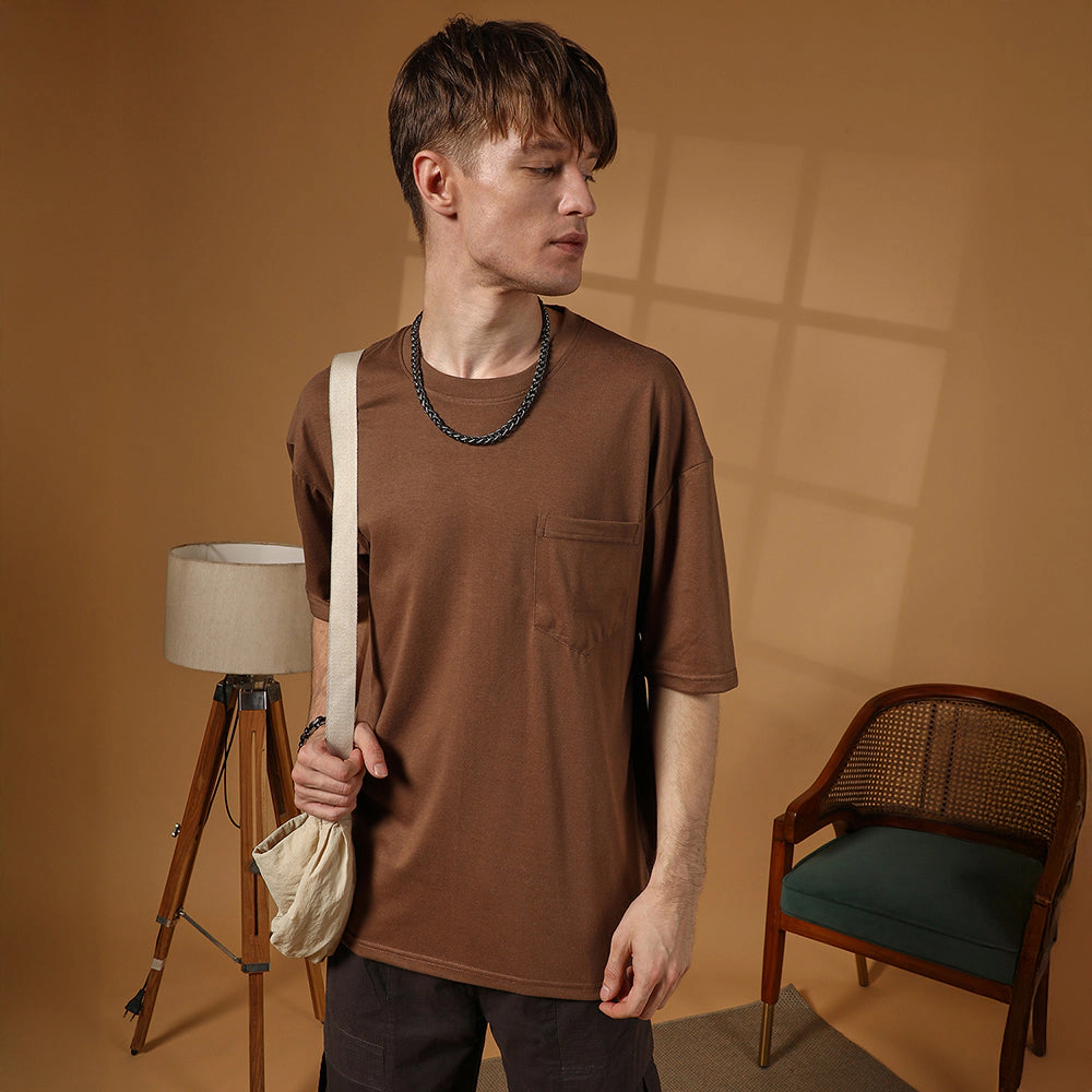 Solid Oversized T-Shirt