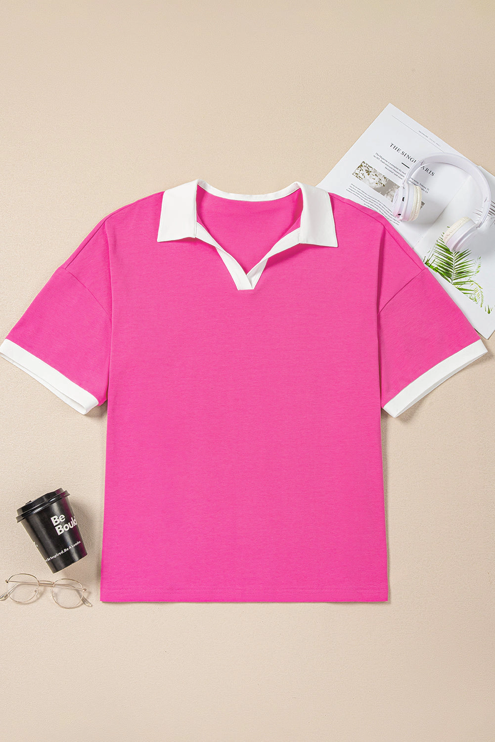 Threaded Pear Dani Short Sleeve PLUS Top