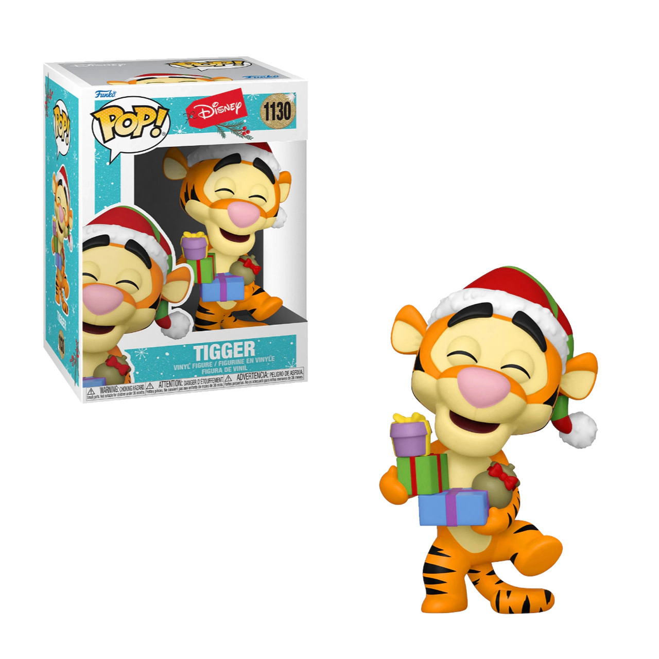 Funko Pop! Winnie the Pooh Holiday Tigger with Presents and Hat #1130