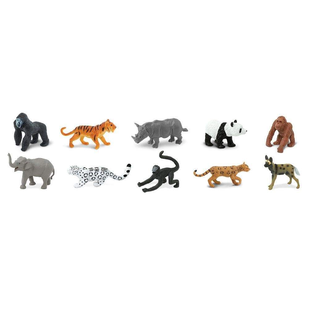 Safari Ltd. - Endangered Species TOOB - contains 10 Mini Figurines