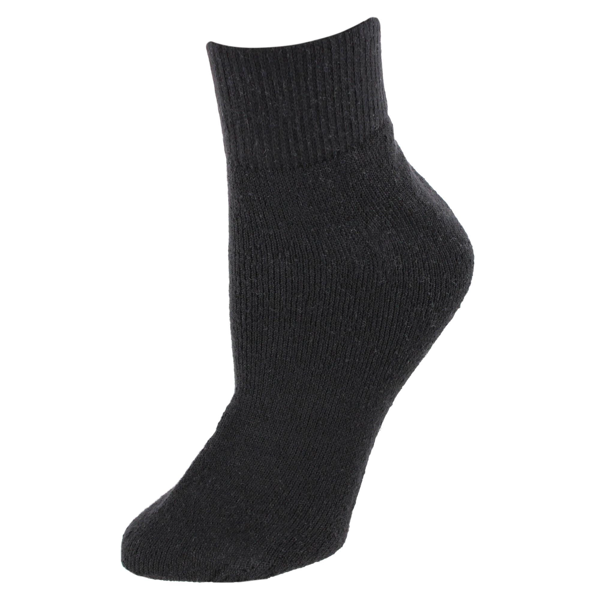 Power Club Women's Comfort Quarter Sports Socks (4 Pairs)