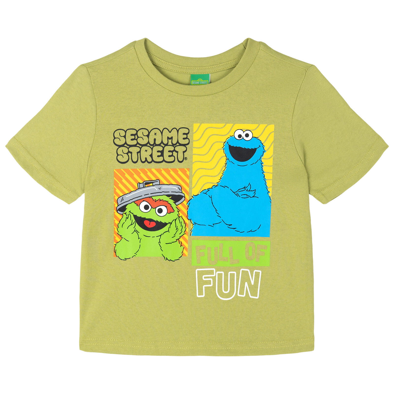 Sesame Street Boys' Athletic 2-Piece T-Shirt and Shorts Set