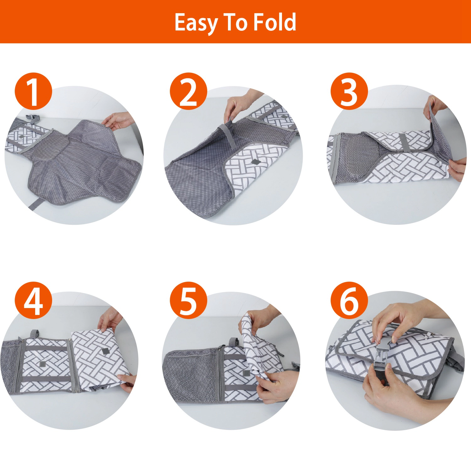 GBruno Kids' Kids' Foldable Waterproof Diaper Changing Pad