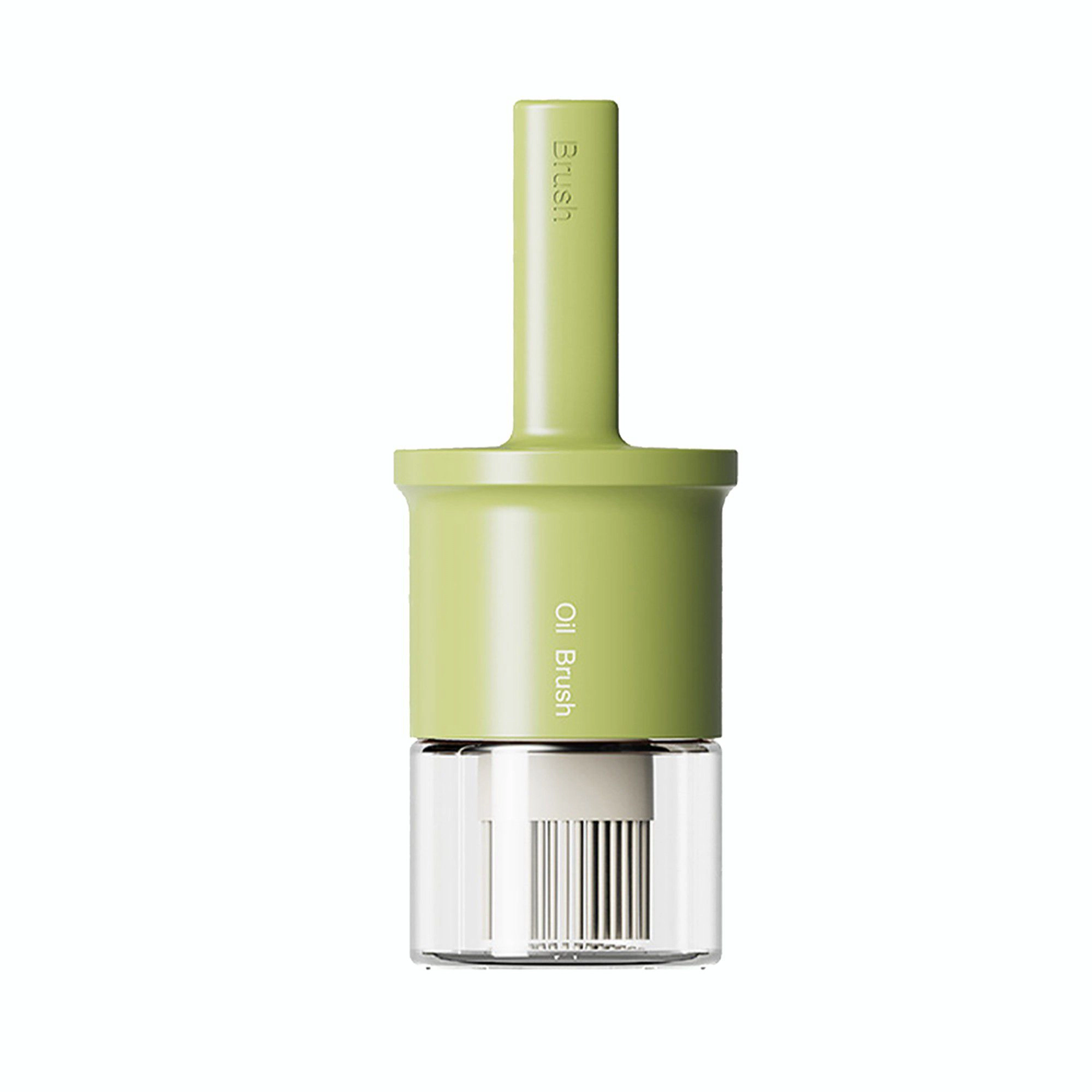 Alilang Women Kitchen Oil Brush with Built-In Container and Press Handle