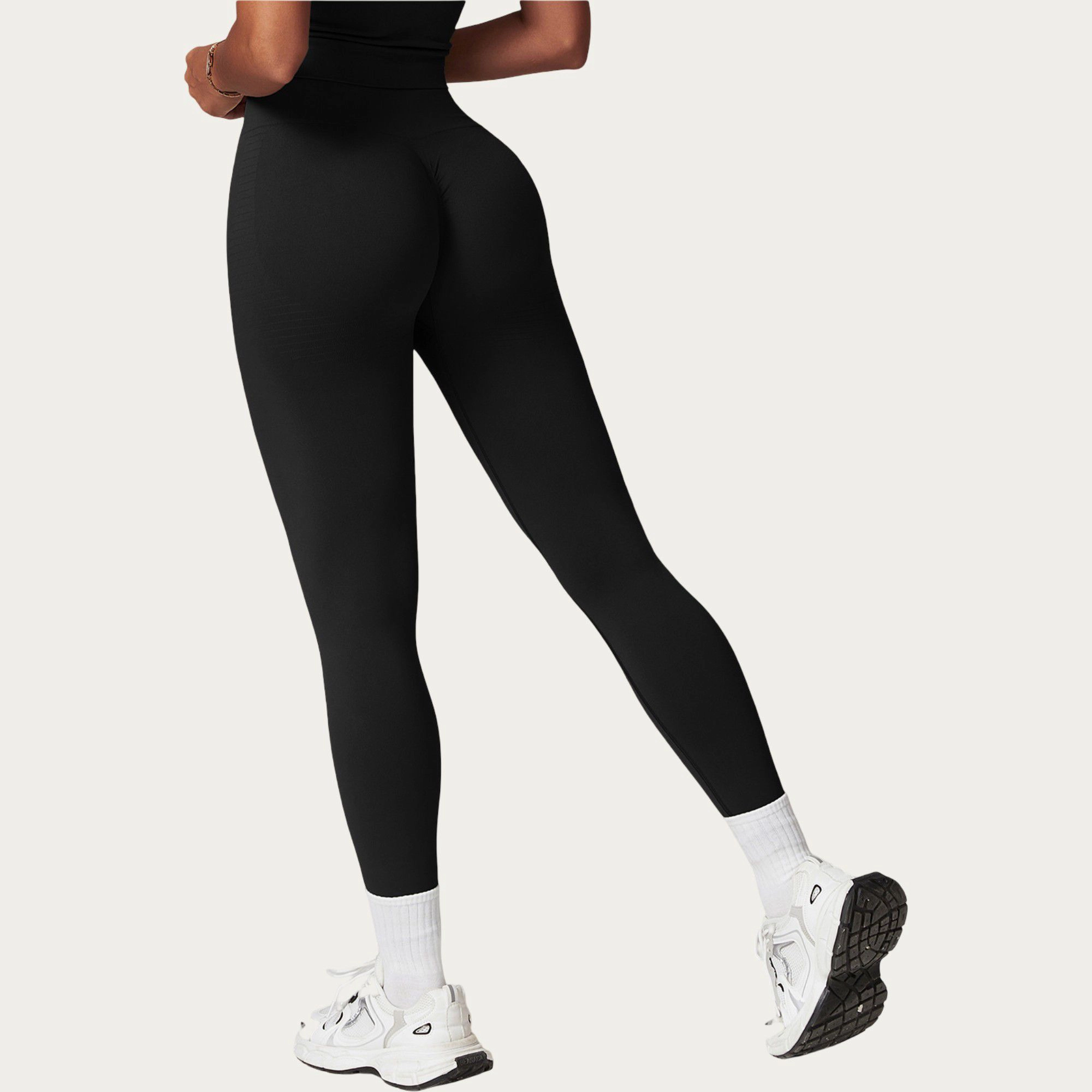 Anna-Kaci Active Women's High Waist Seamless Athletic Leggings with Sculpting Fit Stretch Fabric