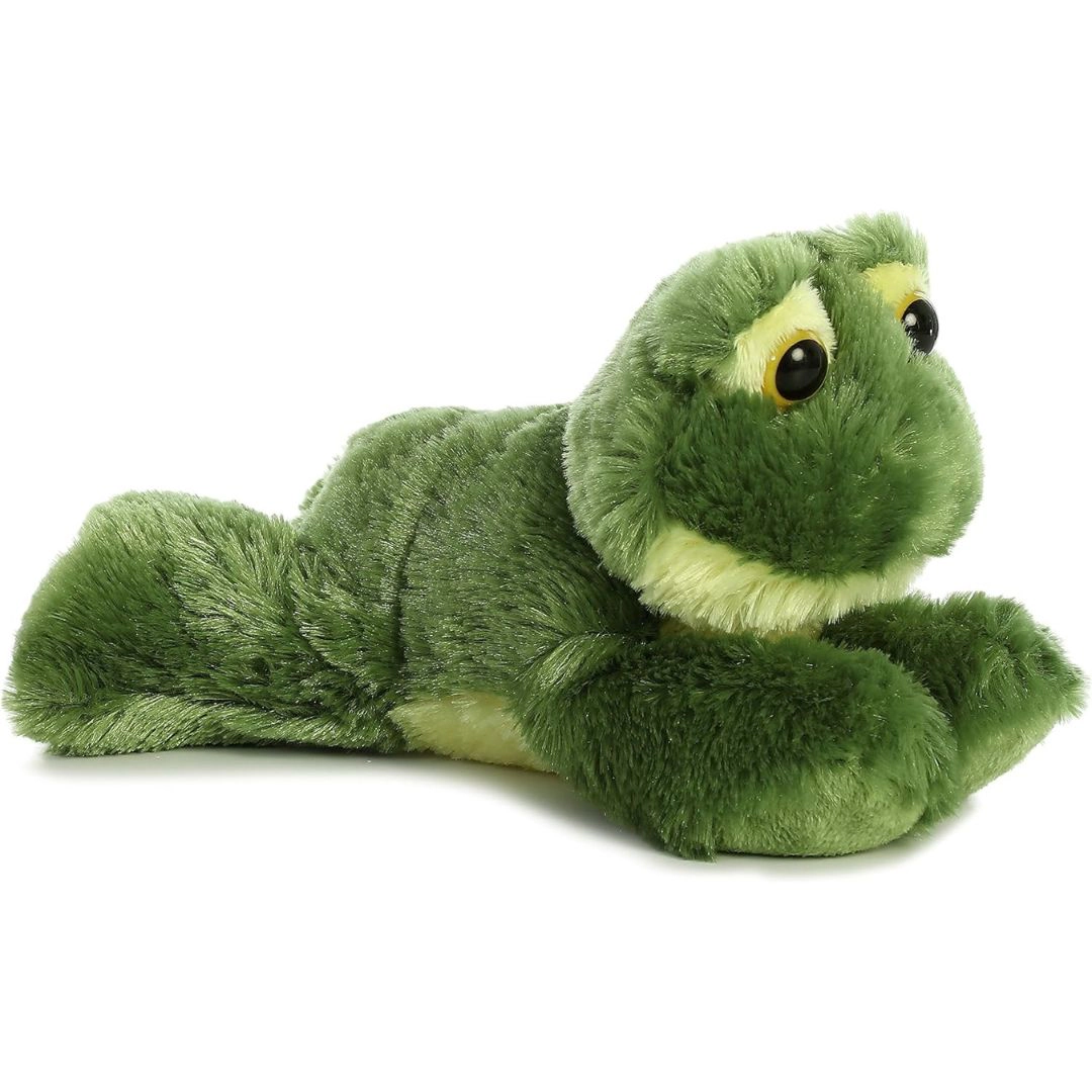Aurora Mini Flopsie Frolick the Frog 8-Inch Stuffed Animal Plush