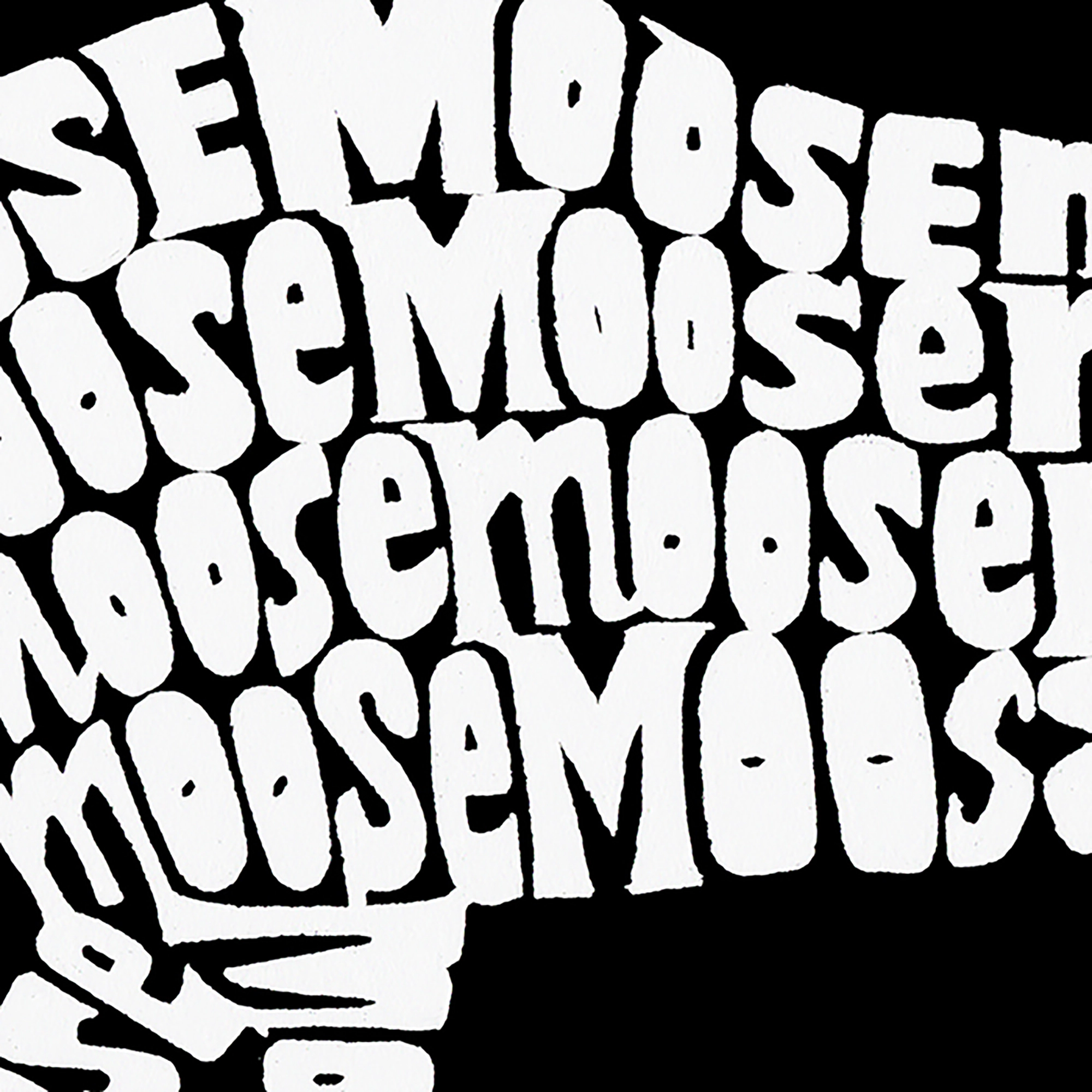 LA Pop Art Moose - Men's Word Hooded Sweatshirt