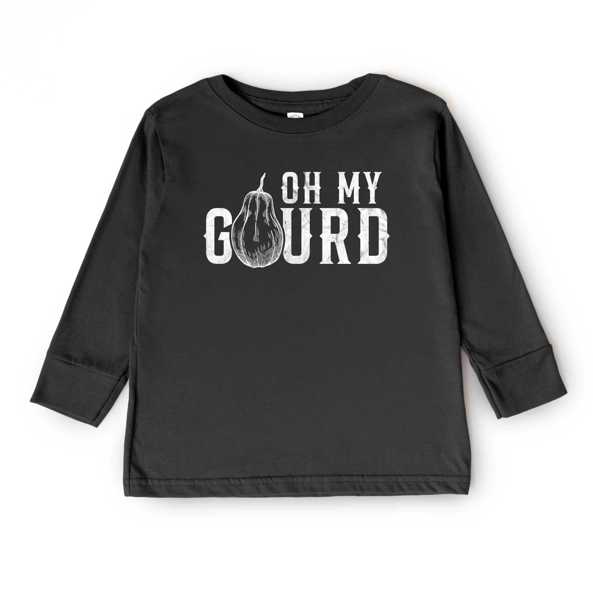 The Juniper Shop - Youth Long Sleeve Graphic T-Shirt Oh My Gourd Distressed