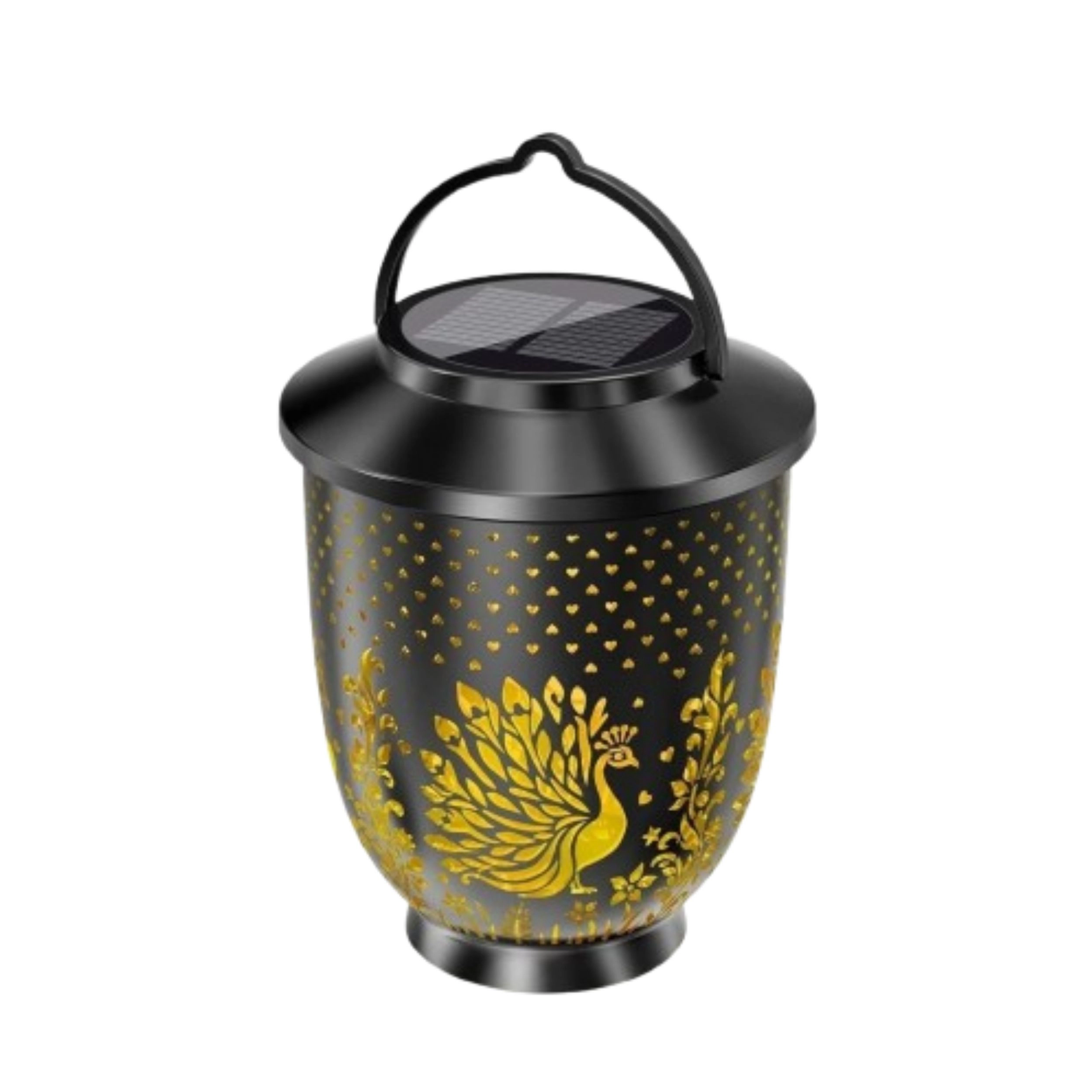 Home Collection Solar LED Hanging Garden Lantern with 2 Lighting Modes