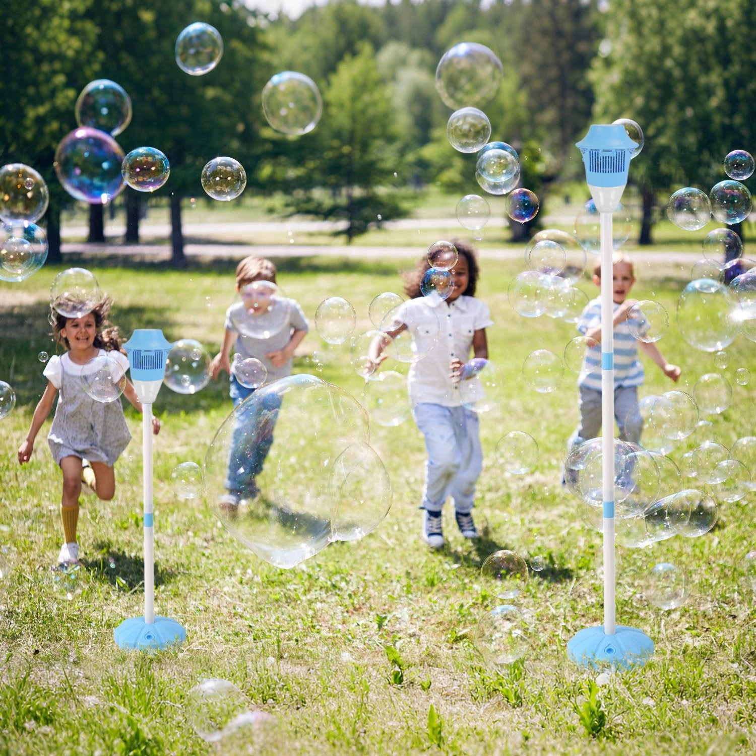IMounTEK Unisex Rechargeable 3-in-1 Bubble Machine