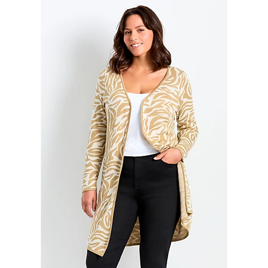 Avenue Women's Plus Size Open Front Sweater Cardigan