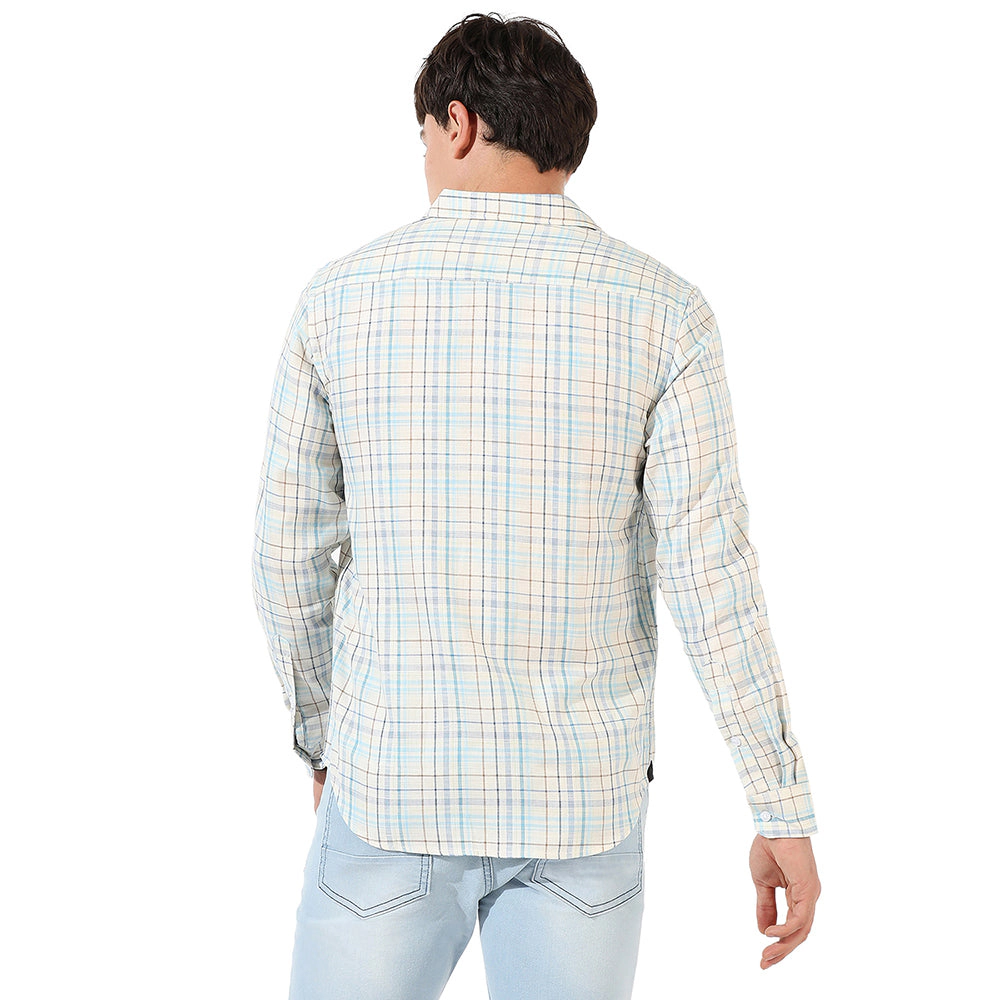 Men's Checkered Casual Shirt