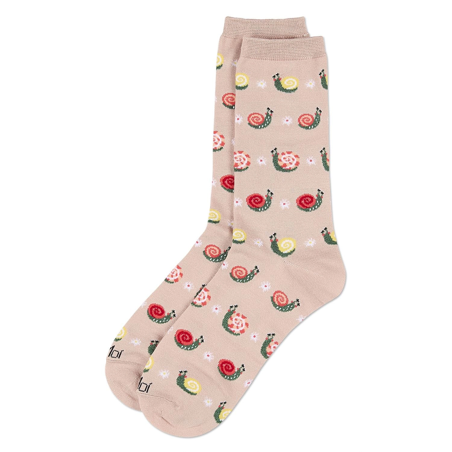 MeMoi Women's Snails Rayon From Bamboo Crew Socks