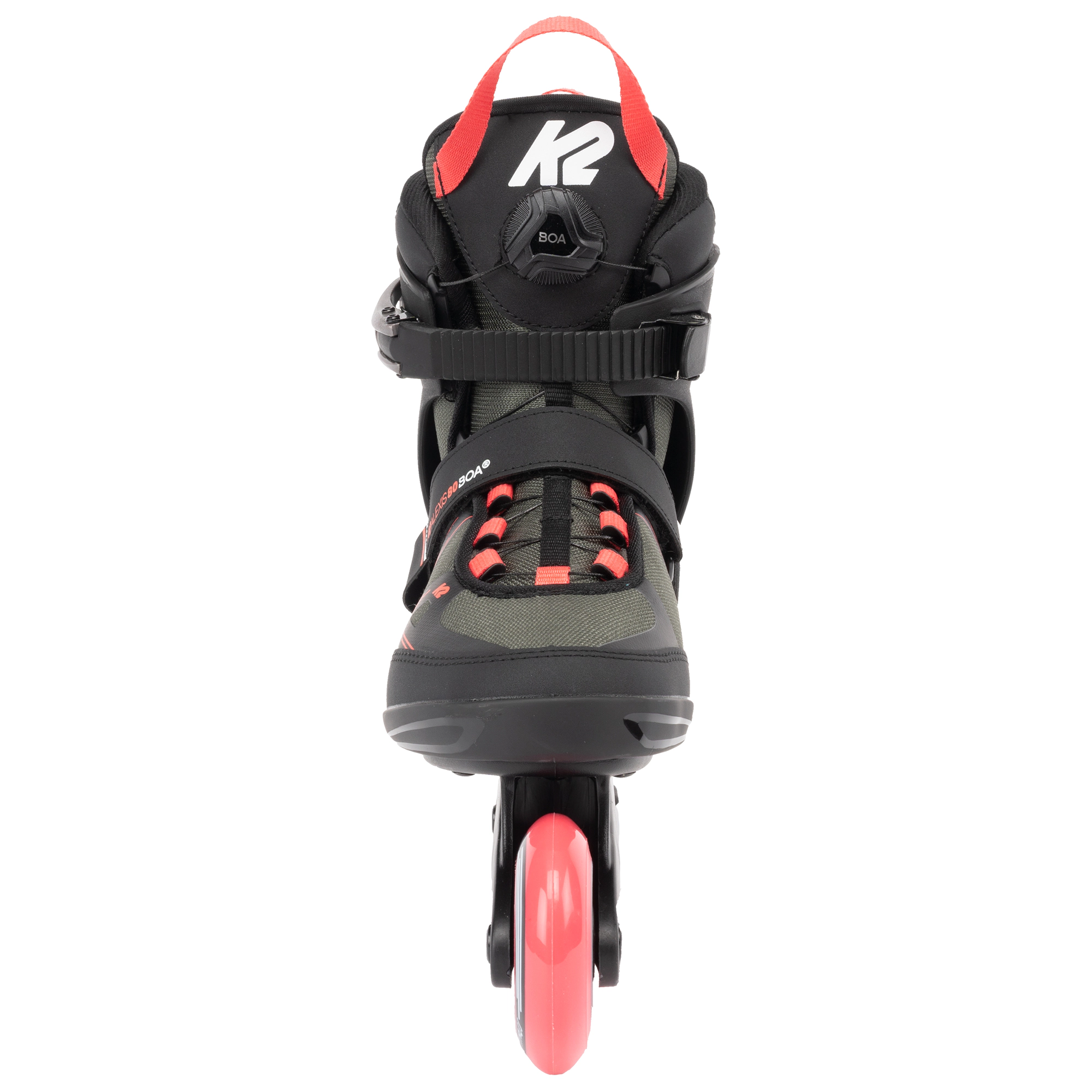 K2 Alexis 80 Boa Gray-Coral Womens Inline Skates
