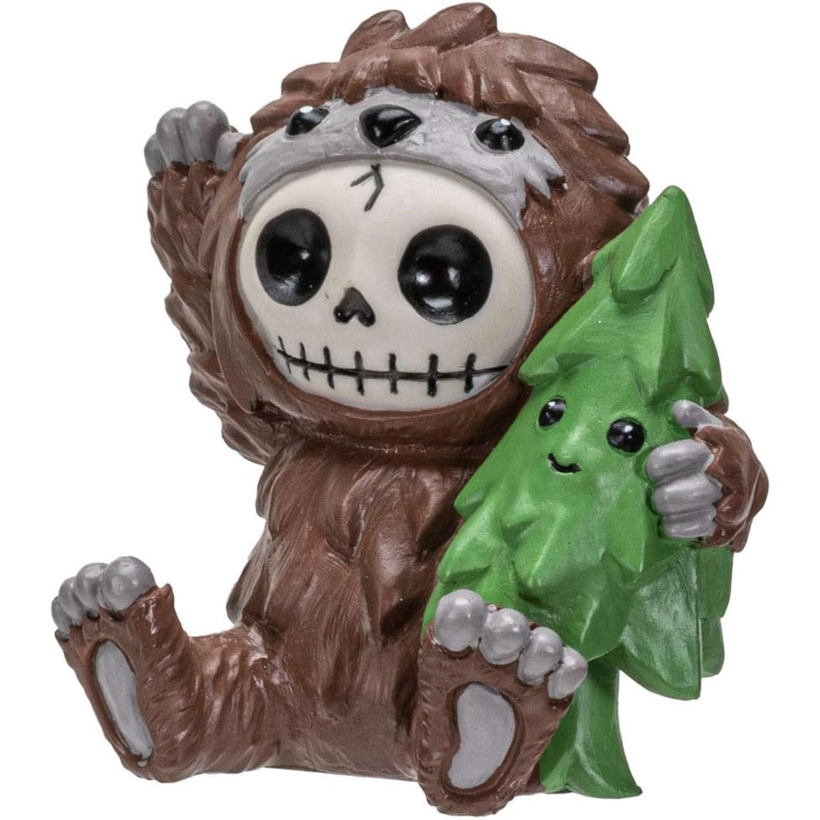 Pacific Giftware Furrybones Bigfoot Skeleton in Sasquatch Costume Figurine 3 inch