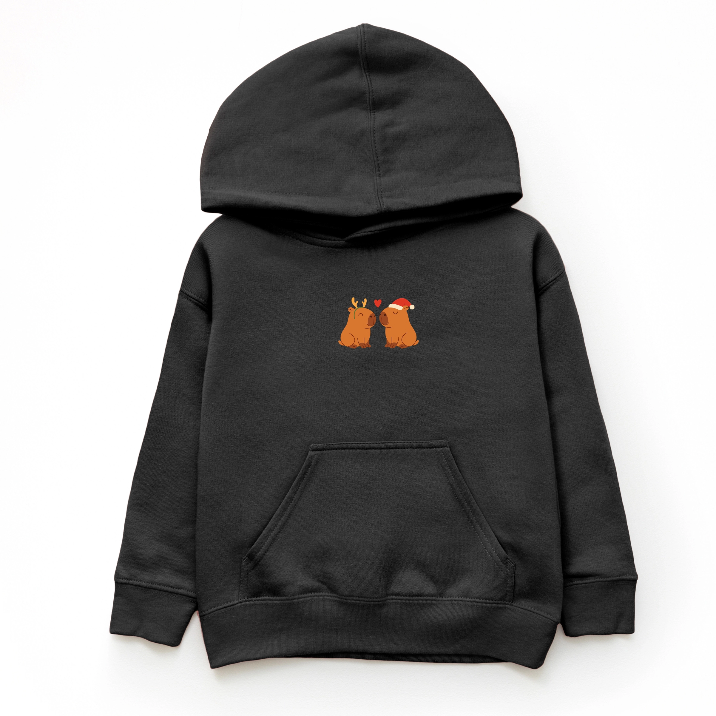 The Juniper Shop - Youth Graphic Hoodie Christmas Capybara