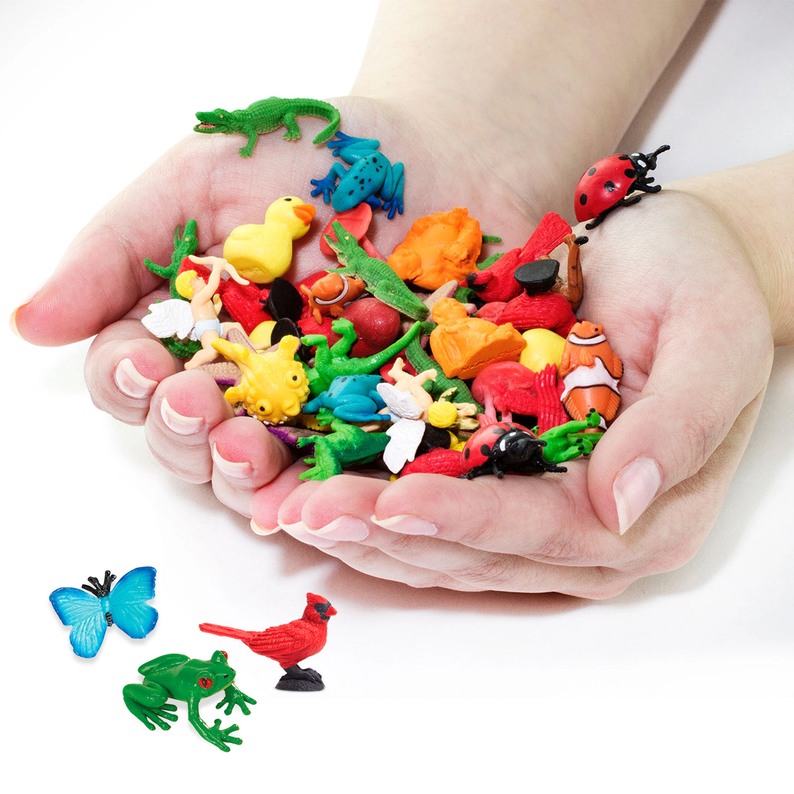 Safari Ltd. - Garden Fun Pack - 8 Mini Toy Figurines for Kids