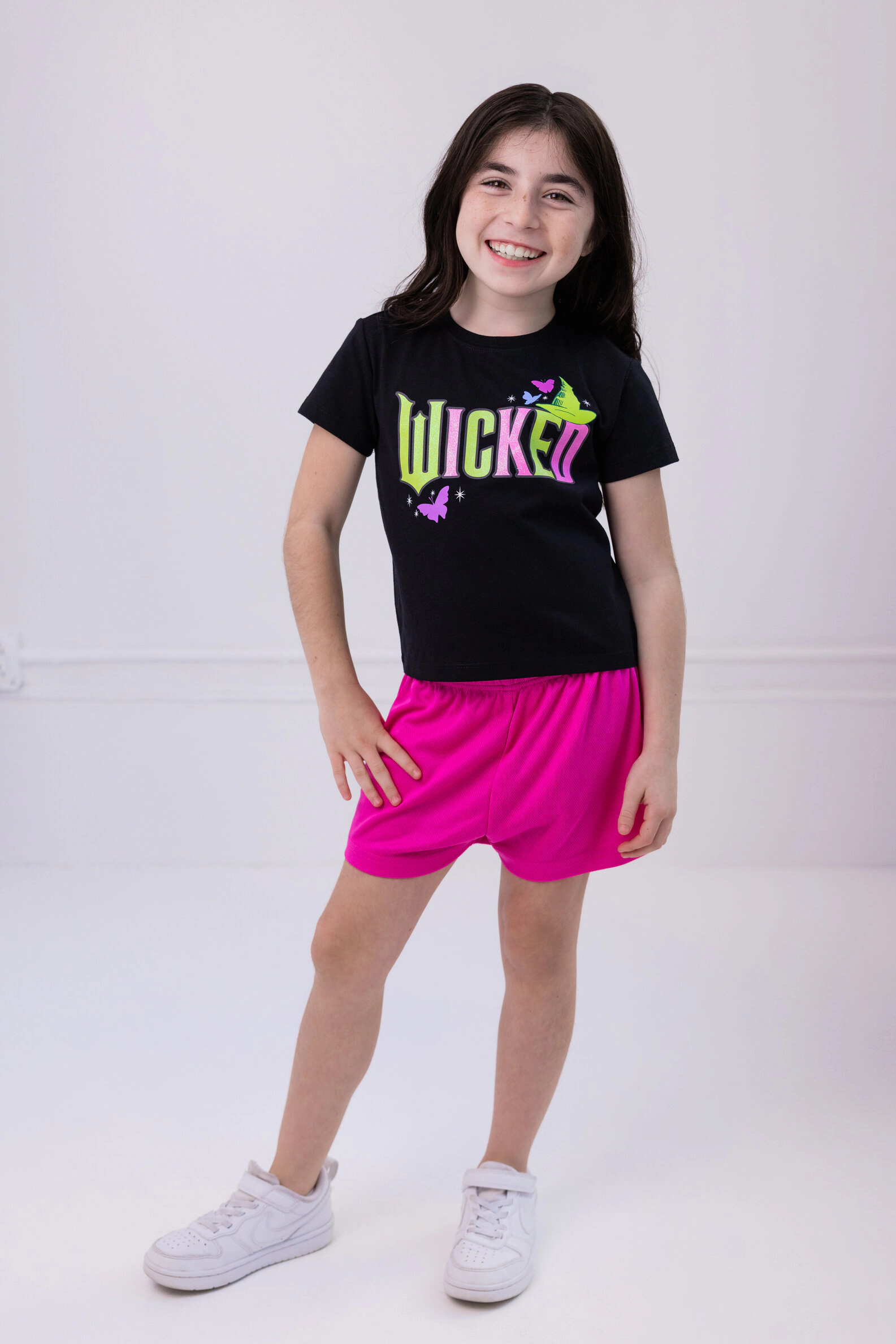 Wicked Girls' Athletic 2-Piece T-Shirt and Shorts Set