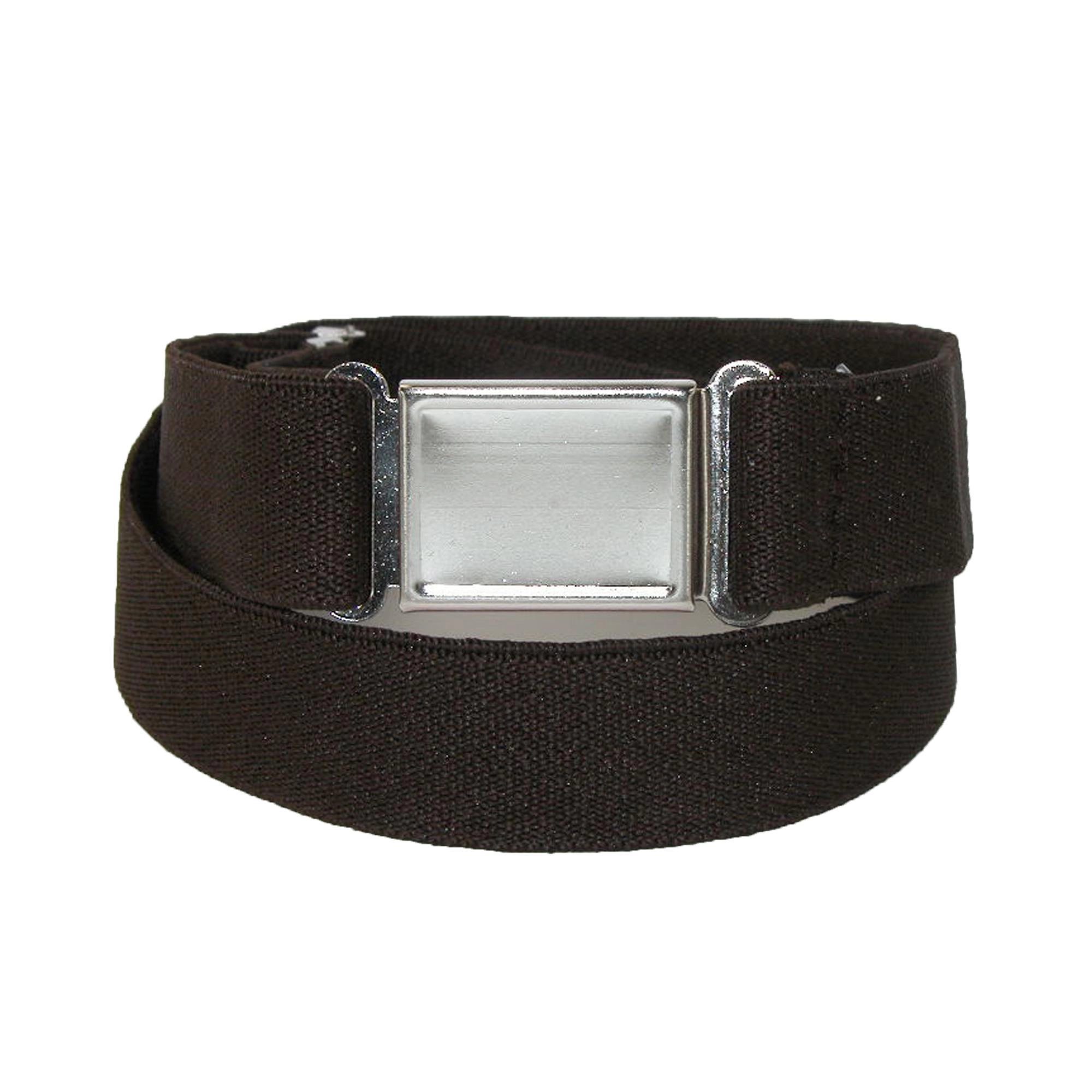 CTM Kids' Elastic Stretch Adjustable Belt with Magnetic Buckle
