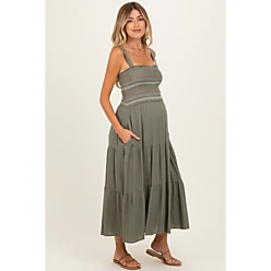 frye and co womens empire waist dress Frye Women's Long Sleeve Maxi Dress