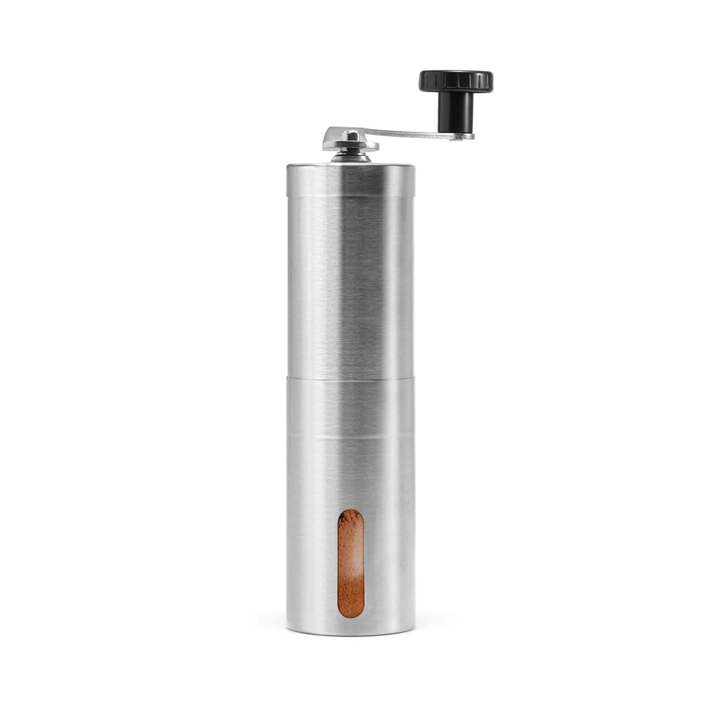 Stock Preferred Manual Coffee Grinder with Ceramic Conical Burr and Adjustable Grind Settings