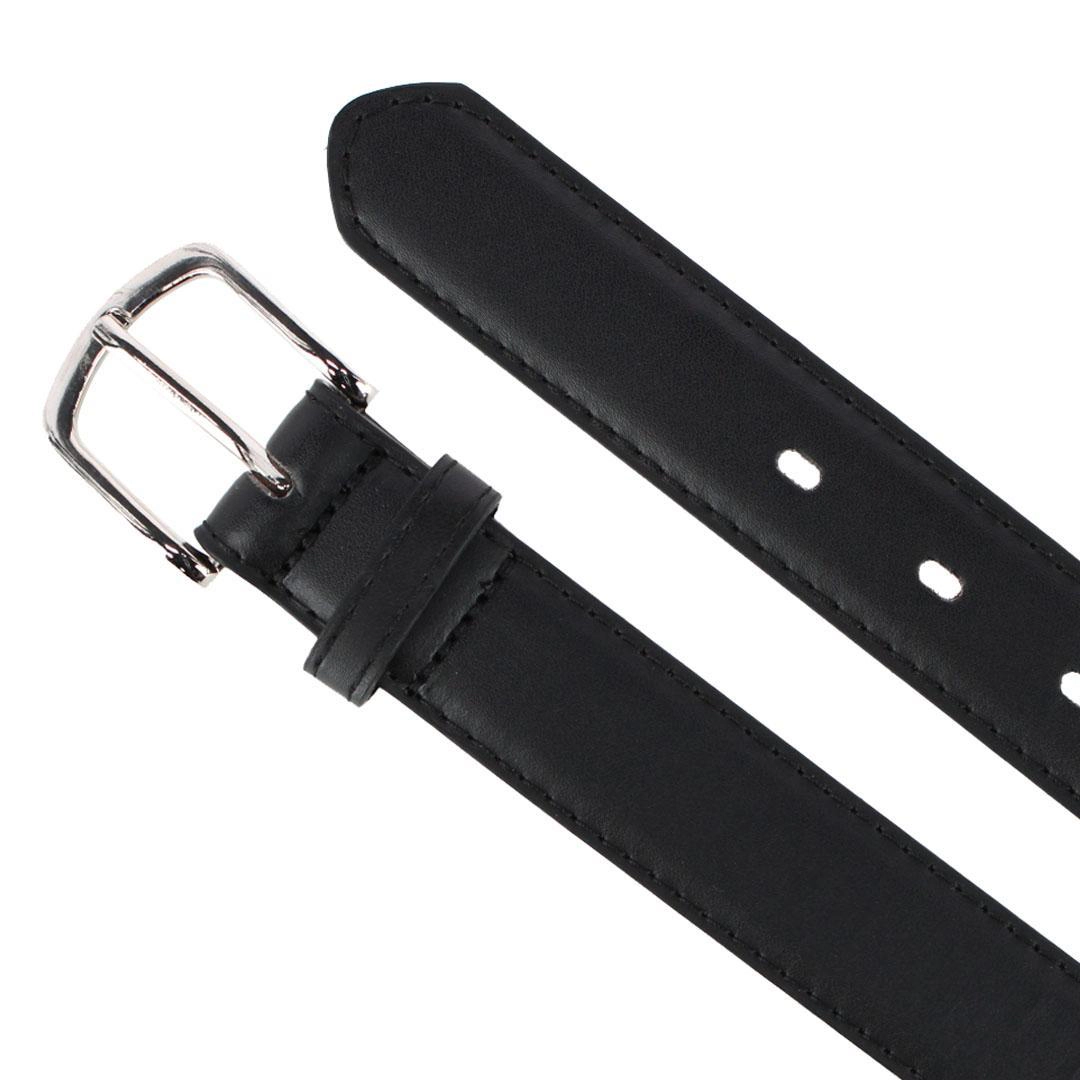 CTM Boy's Casual Basic Leather Belt
