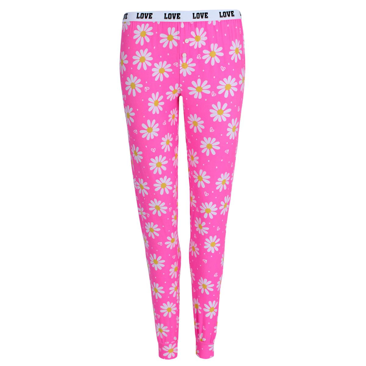 Grumpy & Gorgeous Women's Happiness Daisy Sleeveless Jogger Set