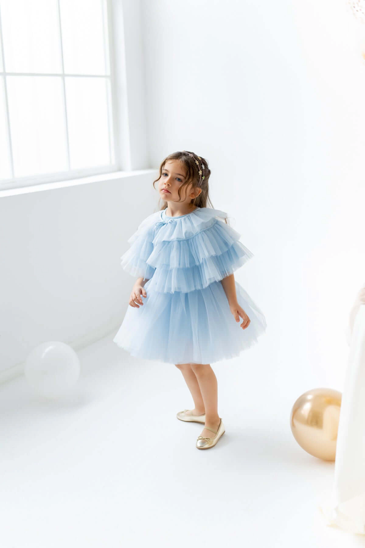Mini Celebrities Girls Cool Blue Dress Set