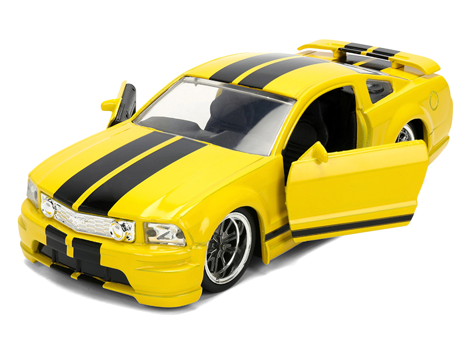 Jada 2006 Ford Mustang GT Yellow with Black Stripes "Fast & Furious 25 Years" Series 1/32 Diecast Model Car by Jada