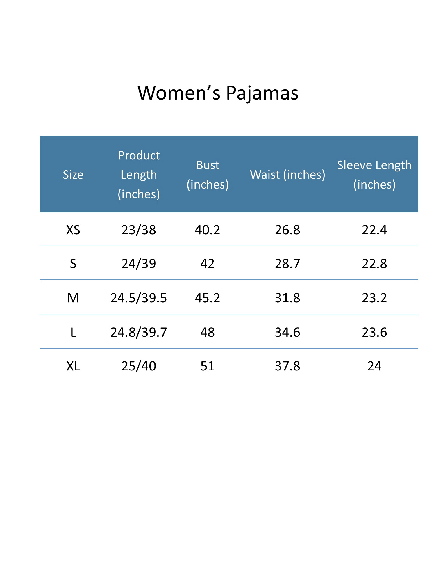 CTM Women's Cotton Blend Long Sleeve V-Neck Pajama Set