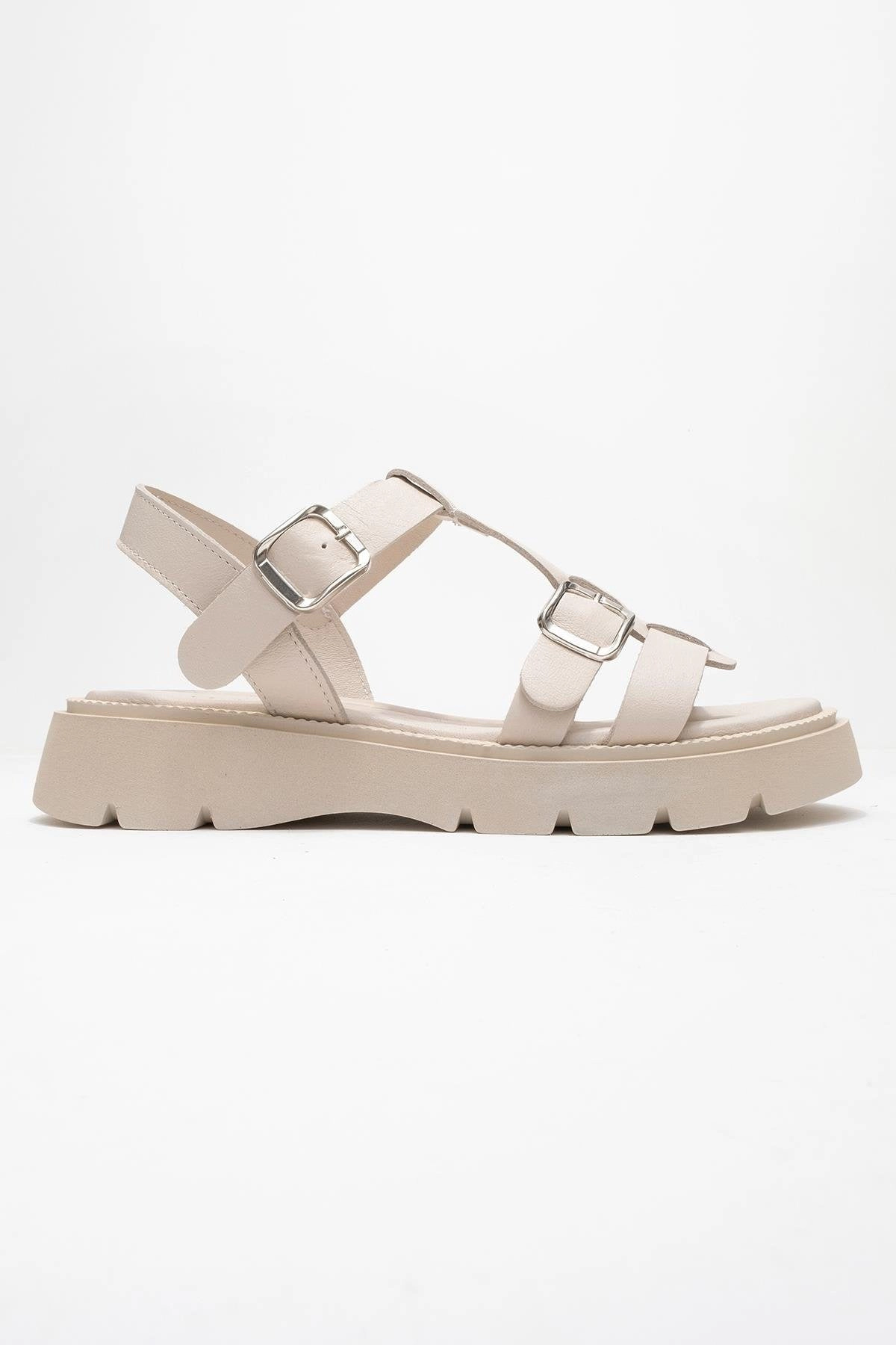 Forever & Always Womens Melvin Leather Sandals