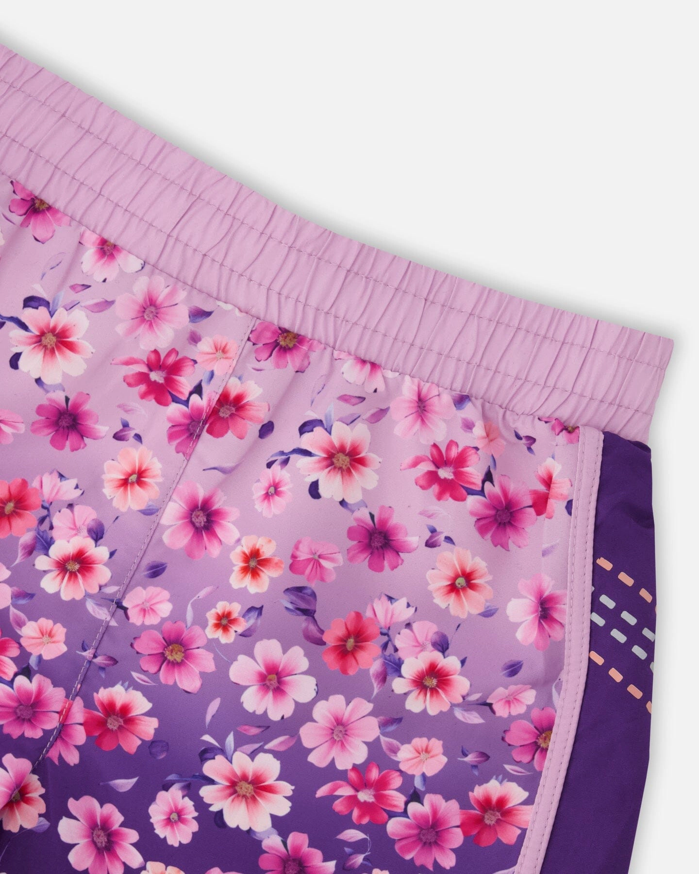 Deux par Girls Athletic Shorts Recycled Polyester Floral Gradient