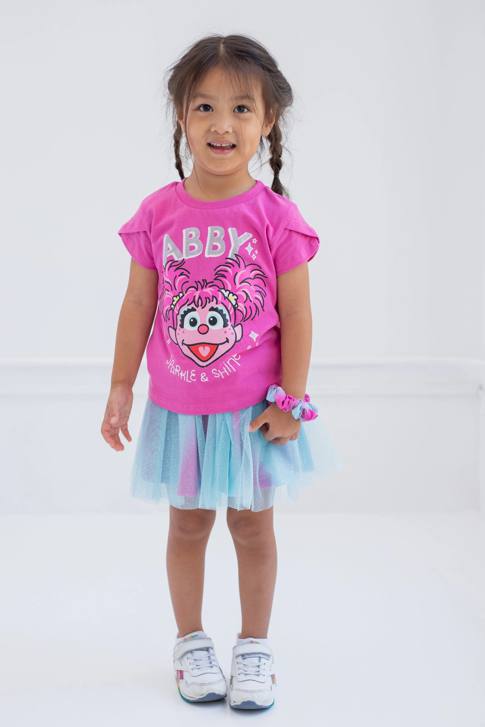 Sesame Street Girls' T-Shirt and Tutu Skirt Set
