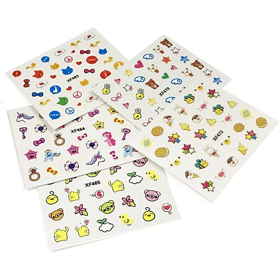 Wrapables Funky Cute Funky Patterns Nail Art Nail Stickers 3d Nail ...