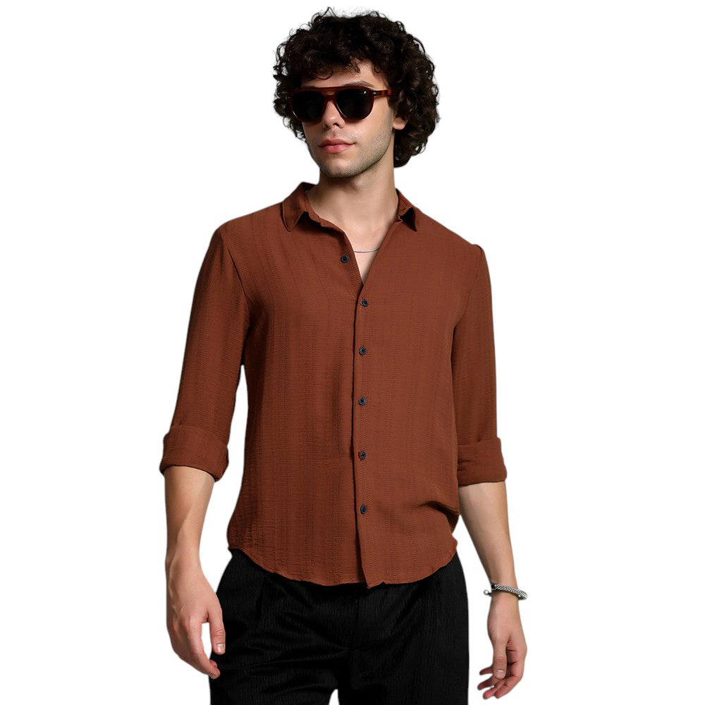 Woven-Lined Shirt