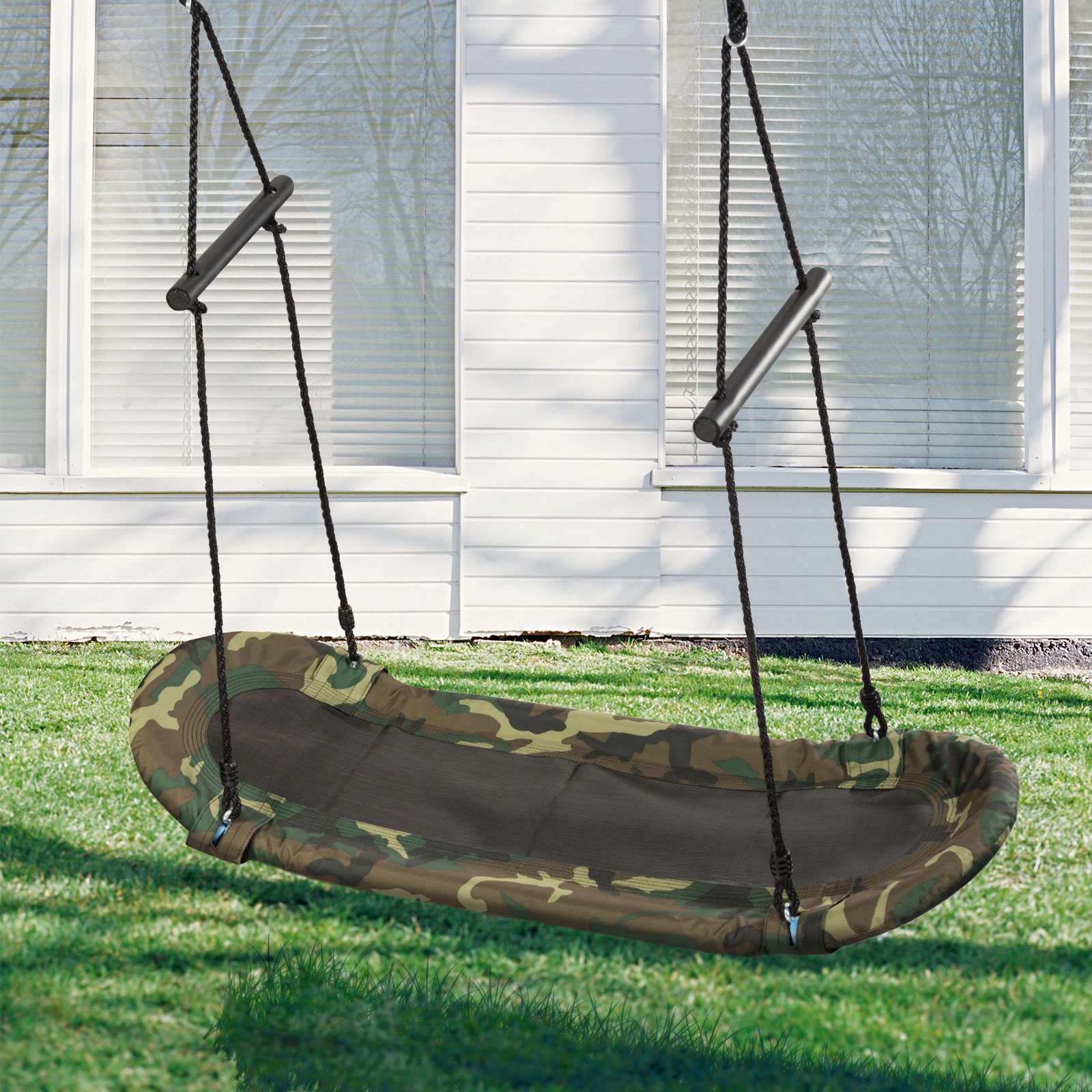 Hivvago Saucer Tree Swing Surf Kids Outdoor Adjustable Set