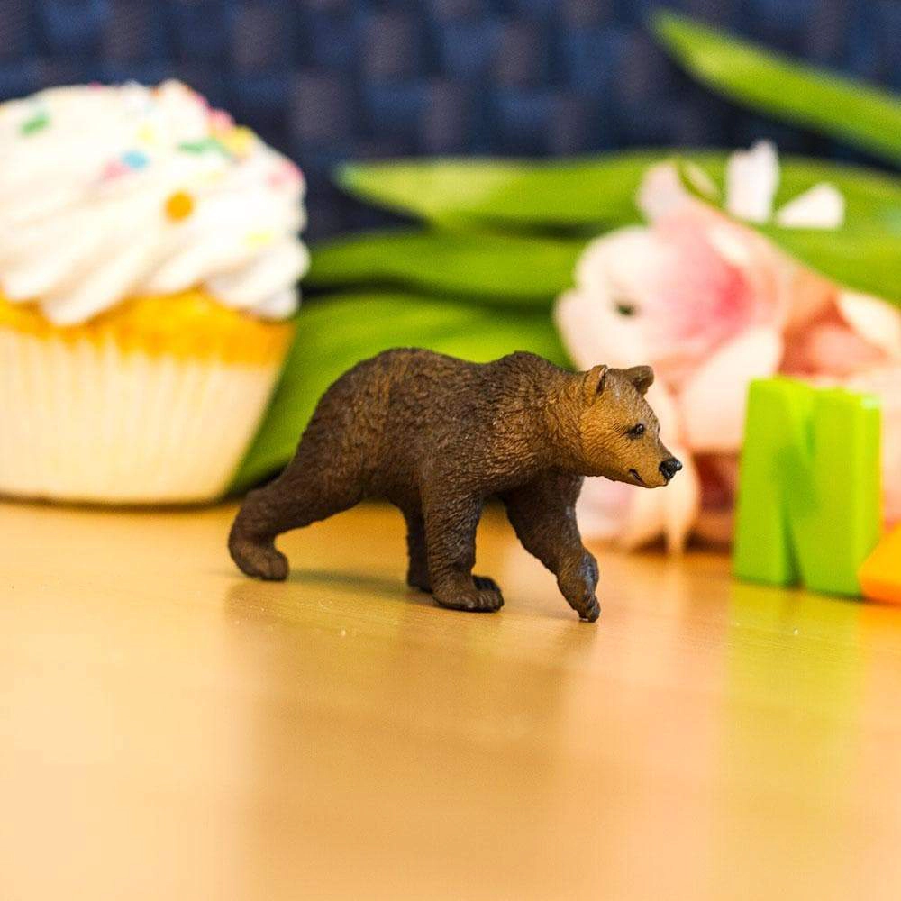 Safari Ltd. - Grizzly Bear Cub Kids Toy Figure